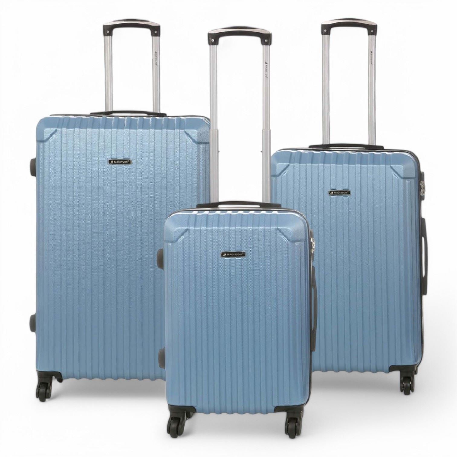 Corowa Set of 3 Hard Shell Suitcase in Blue