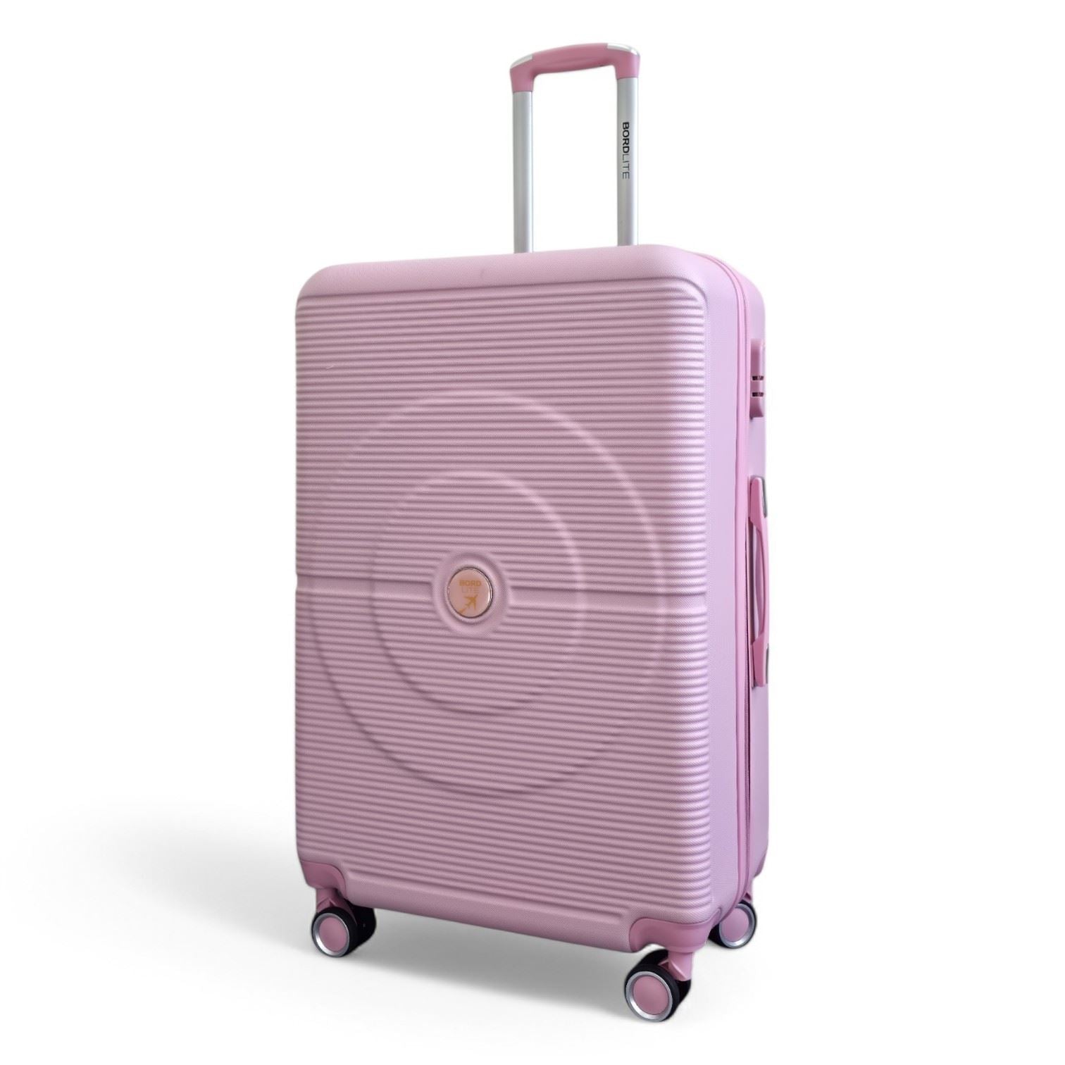 Seto Large Hard Shell Suitcase in Pink