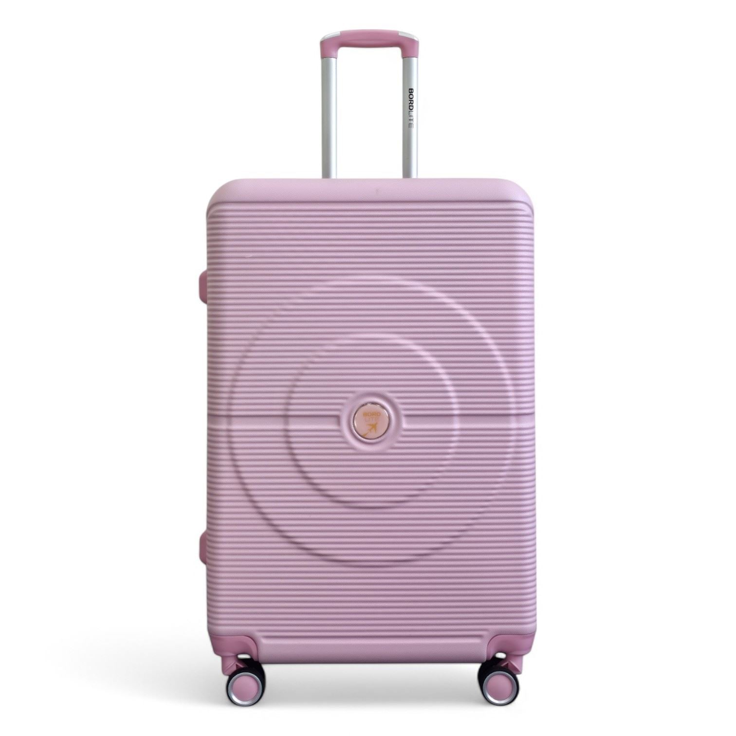 Seto Large Hard Shell Suitcase in Pink