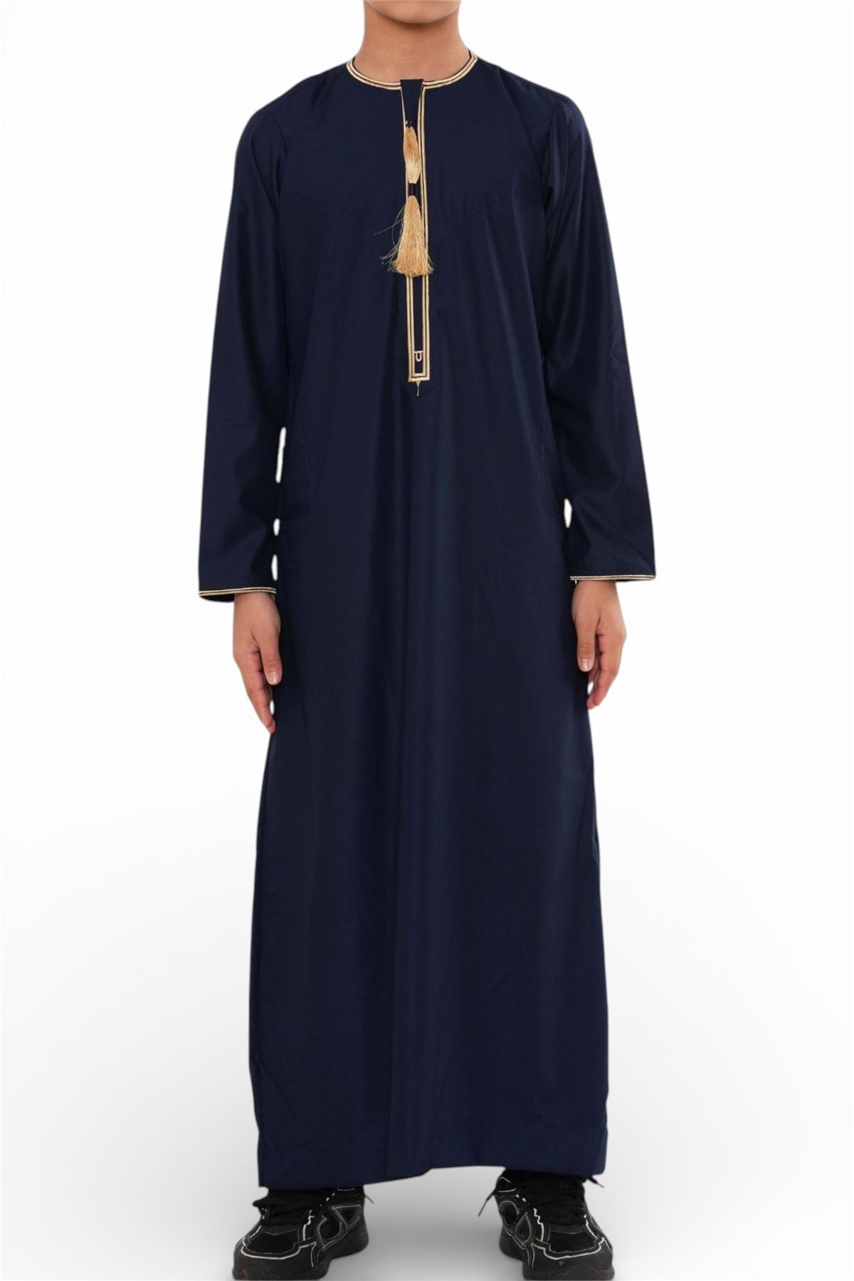 Kids Boys Ramadan Moroccan Thobe Robe Emirati Eid Jubba- TT-003
