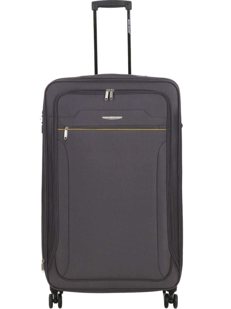 Calera Large Soft Shell Suitcase in Grey