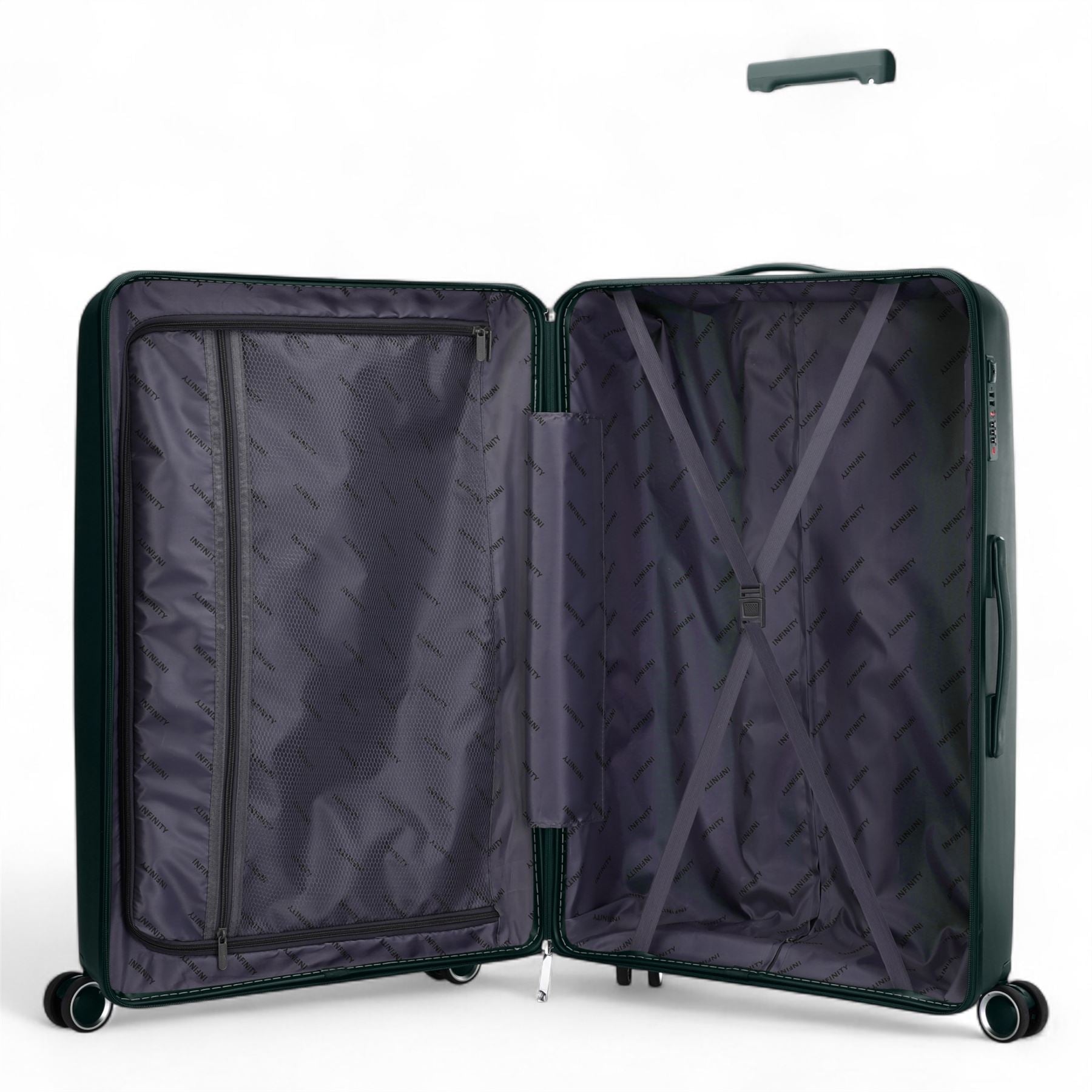 Burnaby Medium Hard Shell Suitcase in Green
