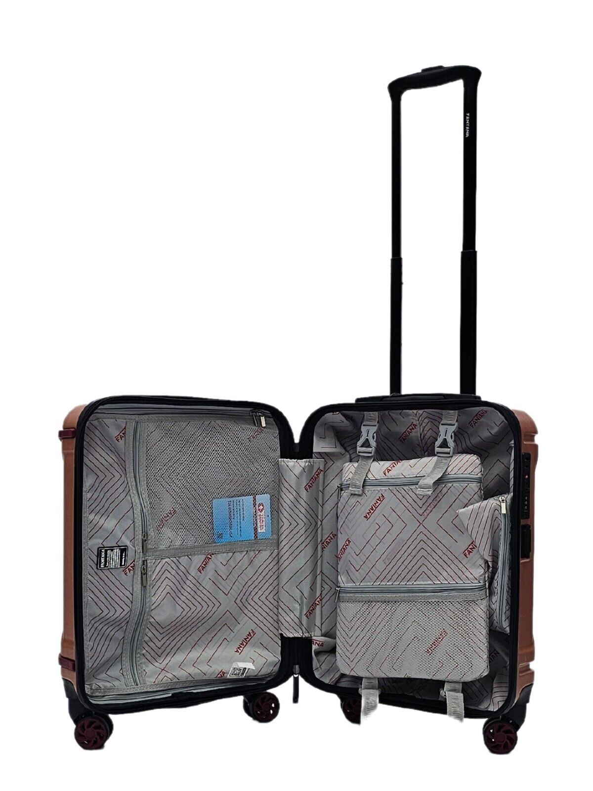 Hard Shell Luggage Travel Suitcase Set