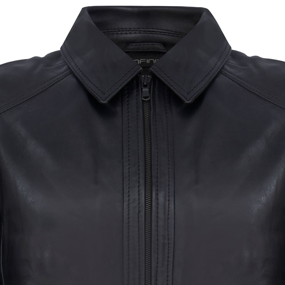 Mens Classic Harrington Leather Jacket-Southsea