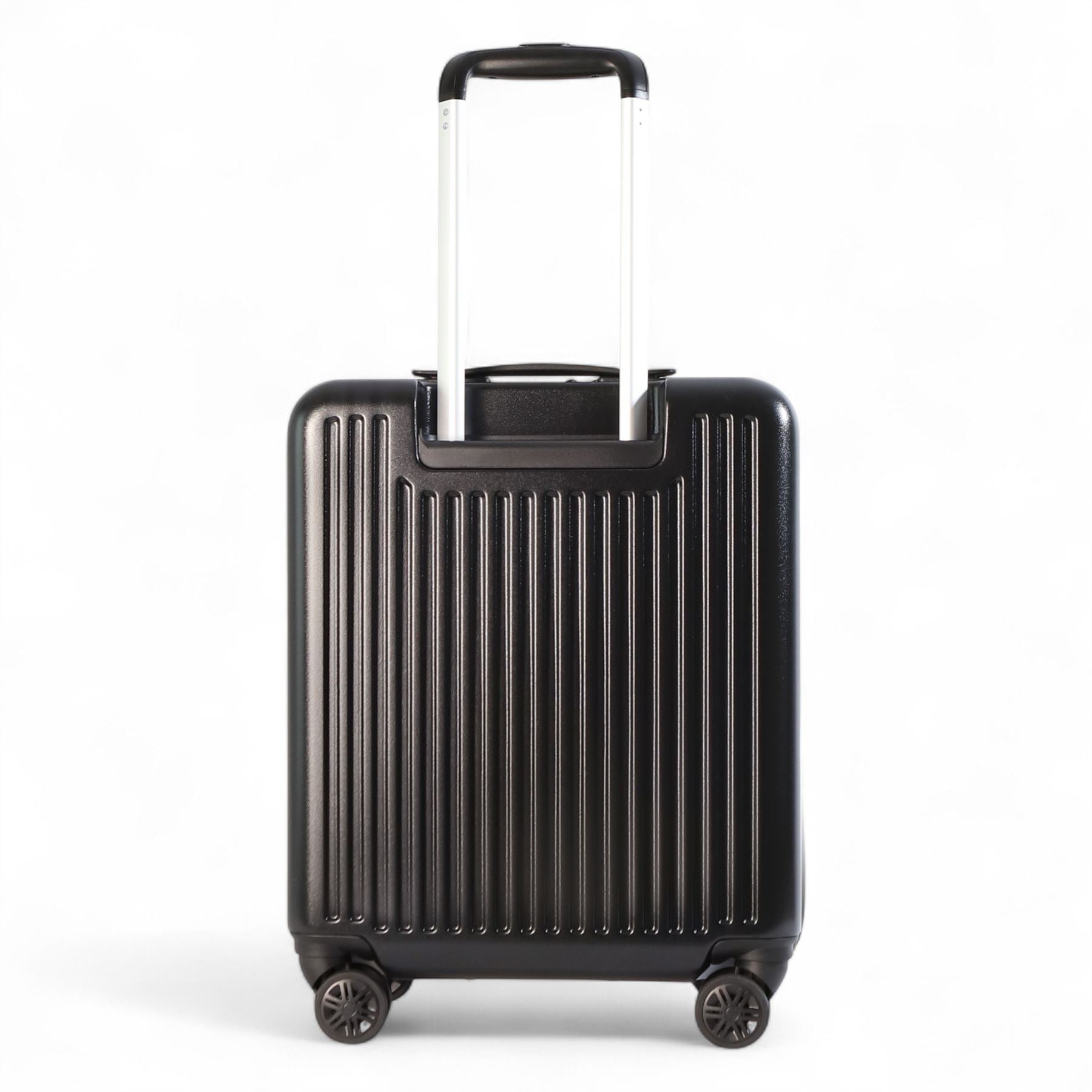 Durable EasyJet Ryanair 39 x 26 x 51.5 cm Black Front Open Cabin Luggage Travel Suitcase