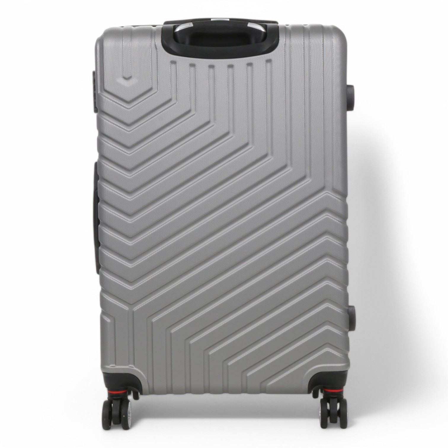 Bega Large Hard Shell Suitcase in Silver