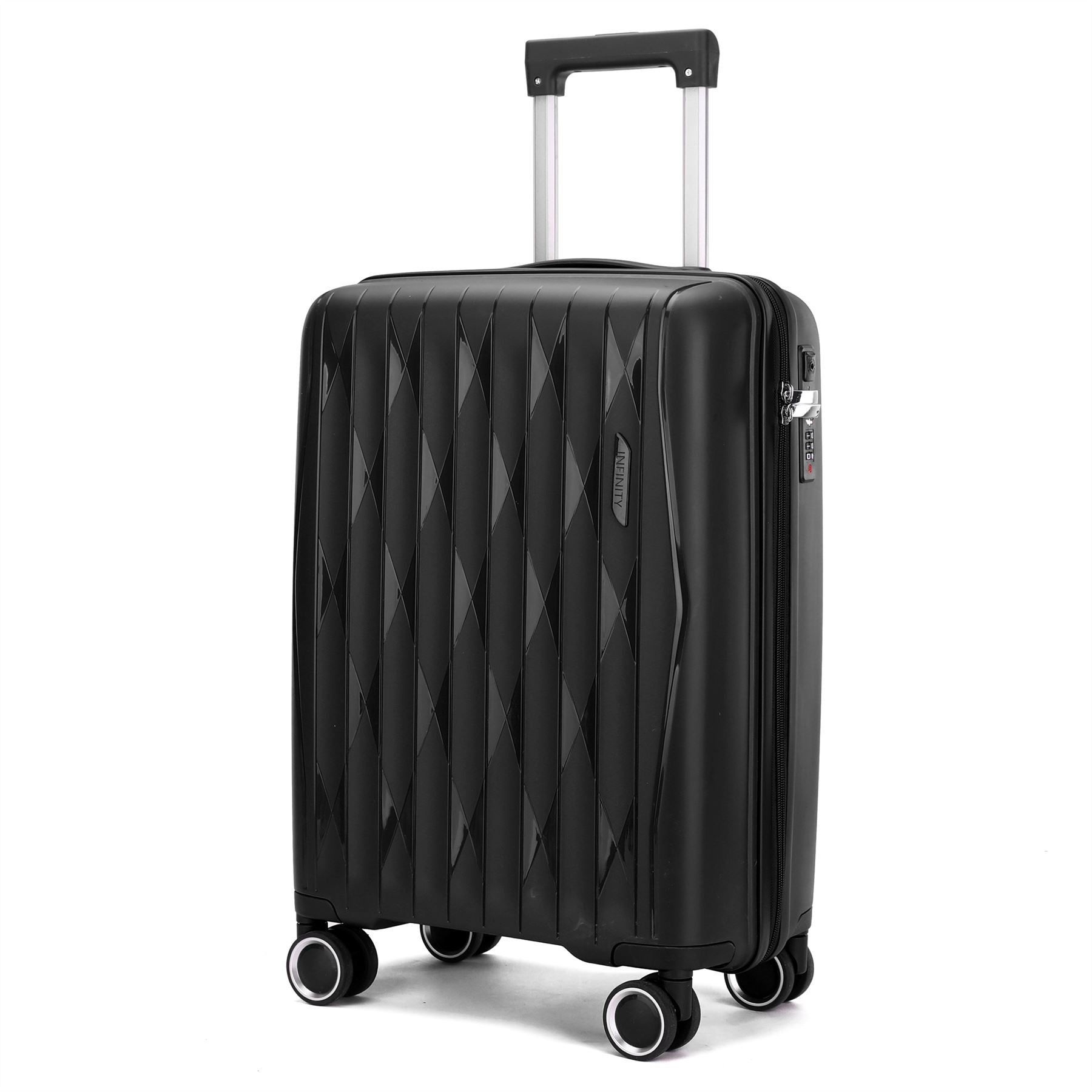 Burnaby Cabin Hard Shell Suitcase in Black