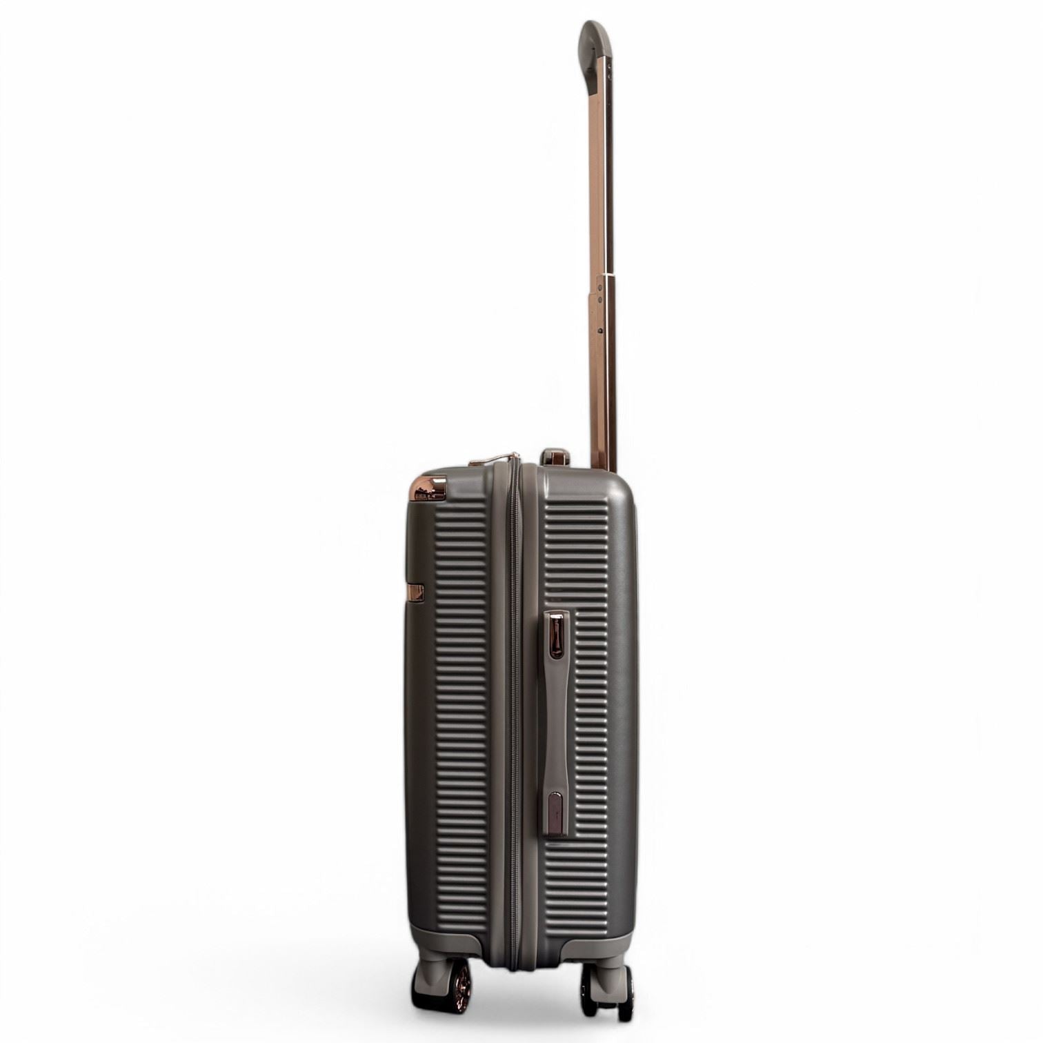 Cowra Cabin Hard Shell Suitcase in Champagne ( Beige )