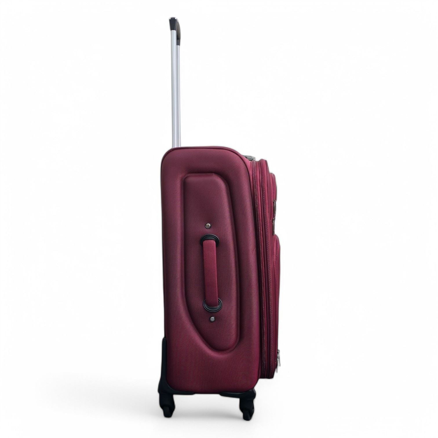 Nagoya Medium Soft Shell Suitcase in Wine