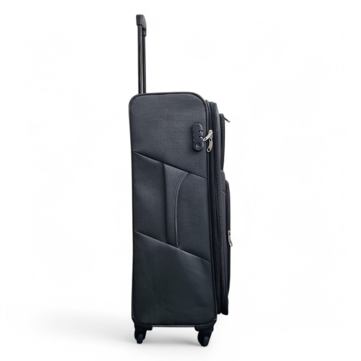 Tahara Large Soft Shell Suitcase in Grey