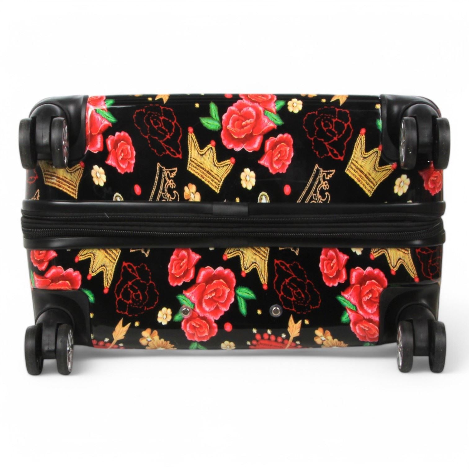 Ballina Set of 3 Hard Shell Suitcase in Black Queen Rosses