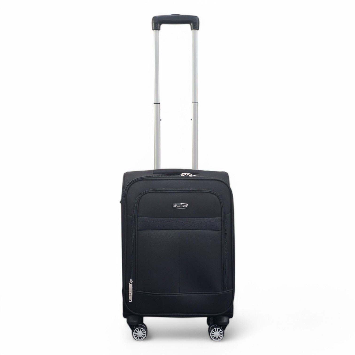 Forbes Cabin Soft Shell Suitcase in Black