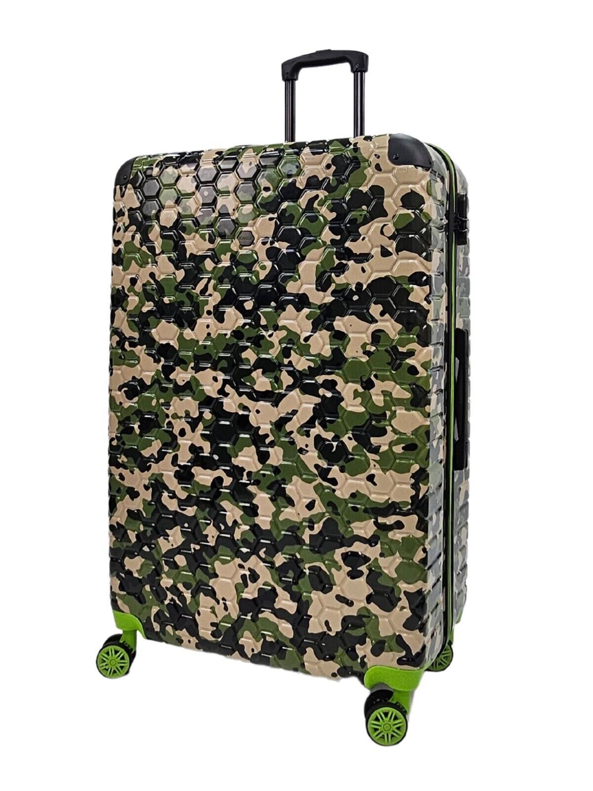 Hardshell Camo Robust ABS Suitcase Set