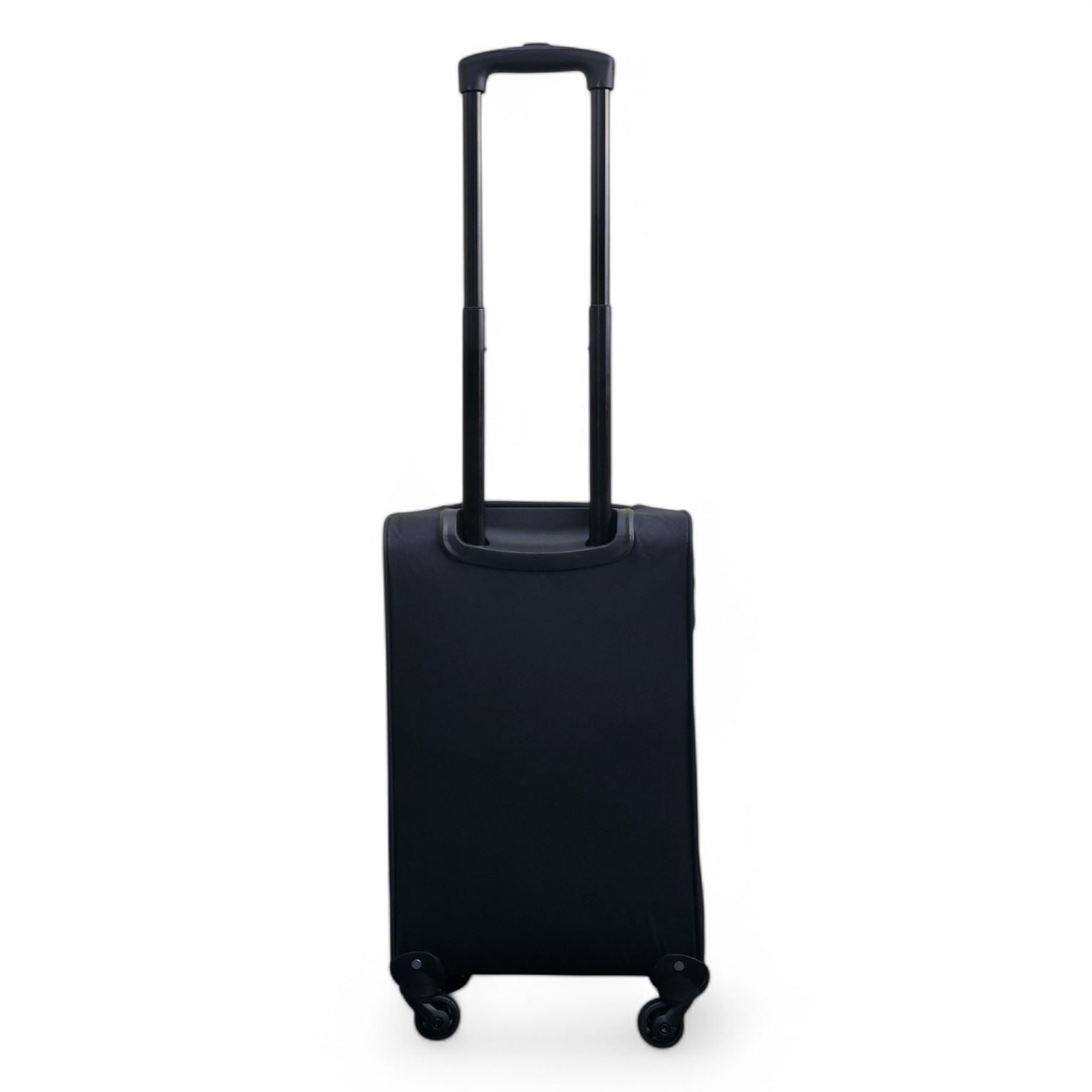 Tahara Cabin Soft Shell Suitcase in Black
