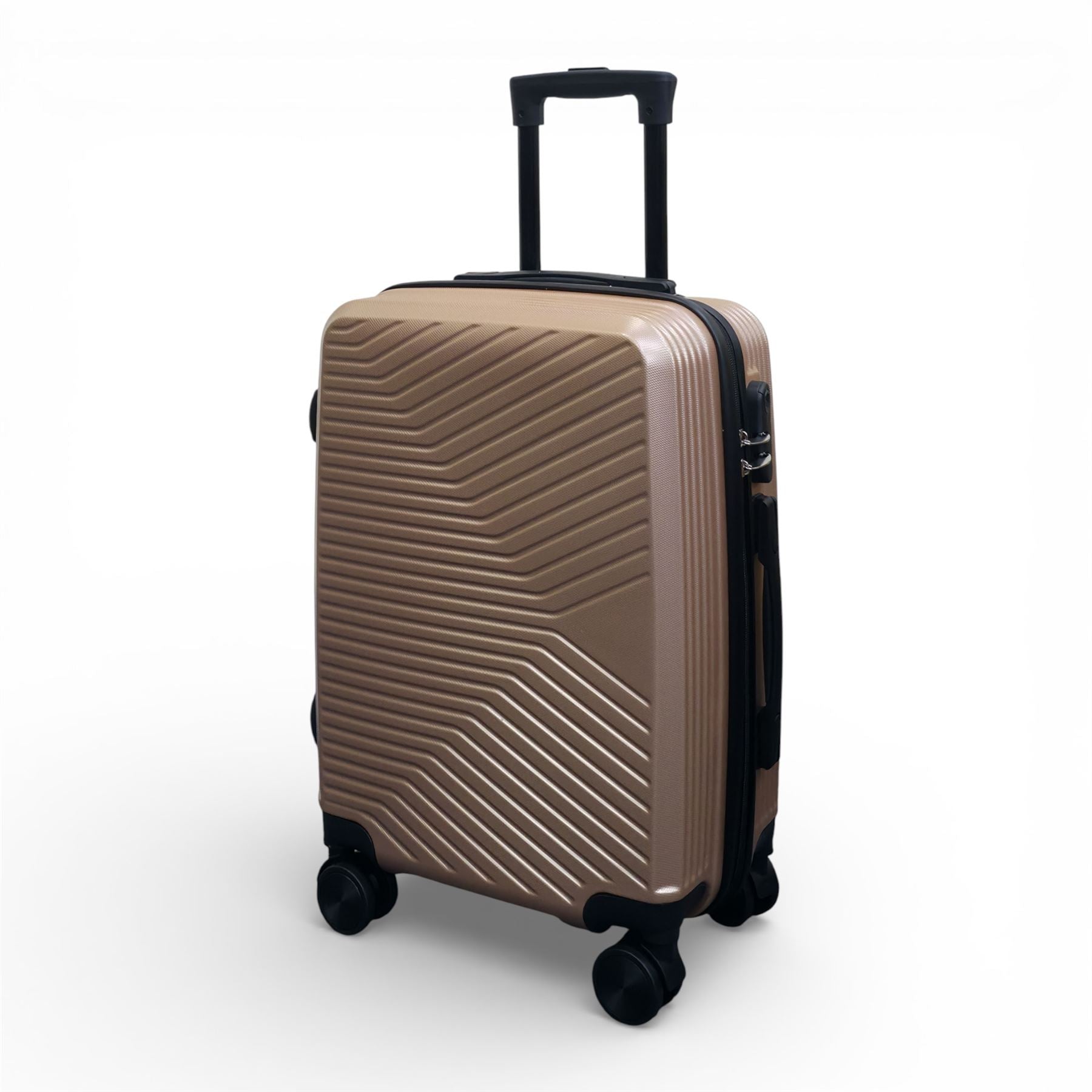 Junee Cabin Hard Shell Suitcase in Gold