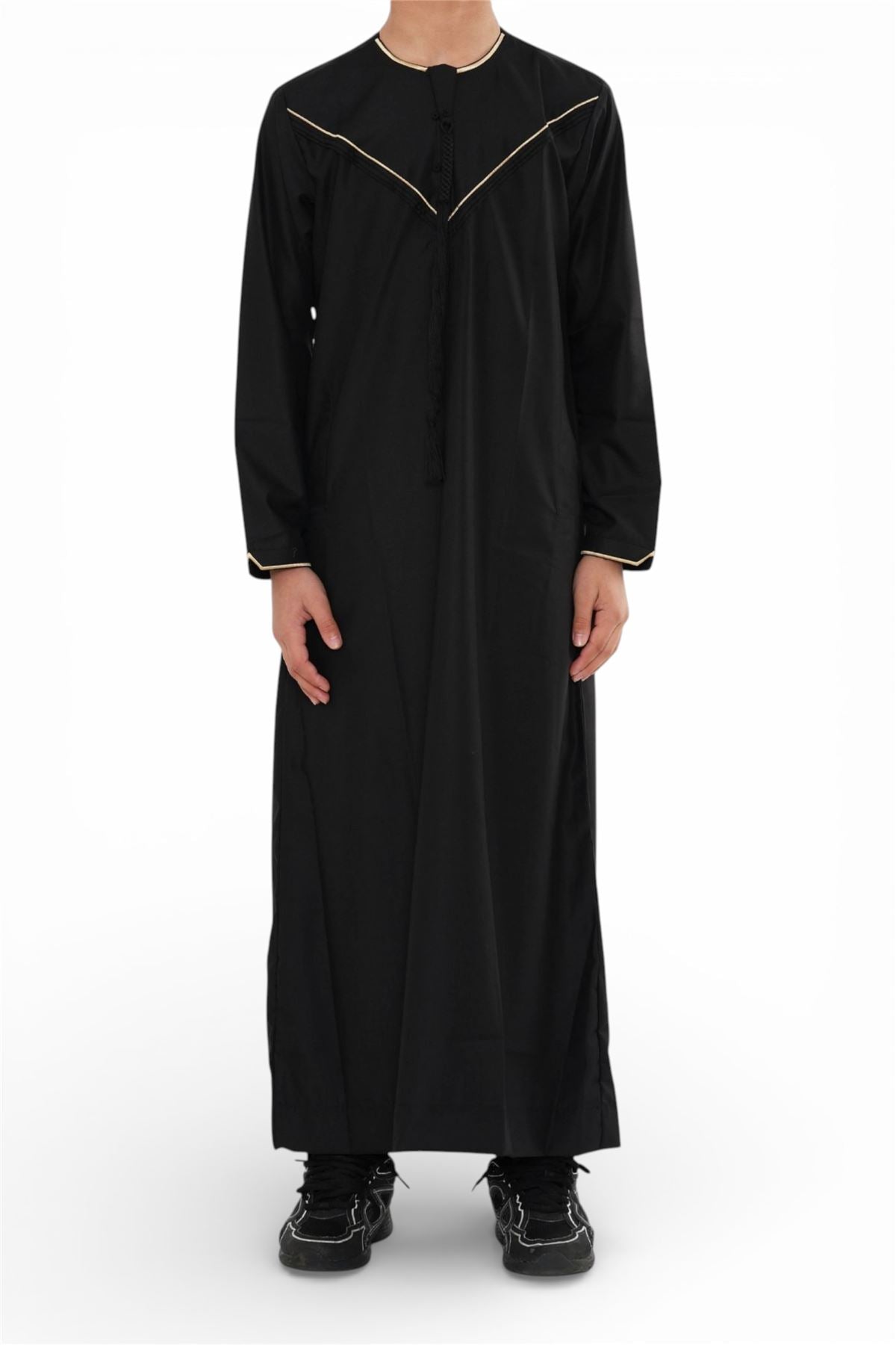 Kids Boys Ramadan Moroccan Jubba Robe Djellaba Eid Thobe - K-TT-006