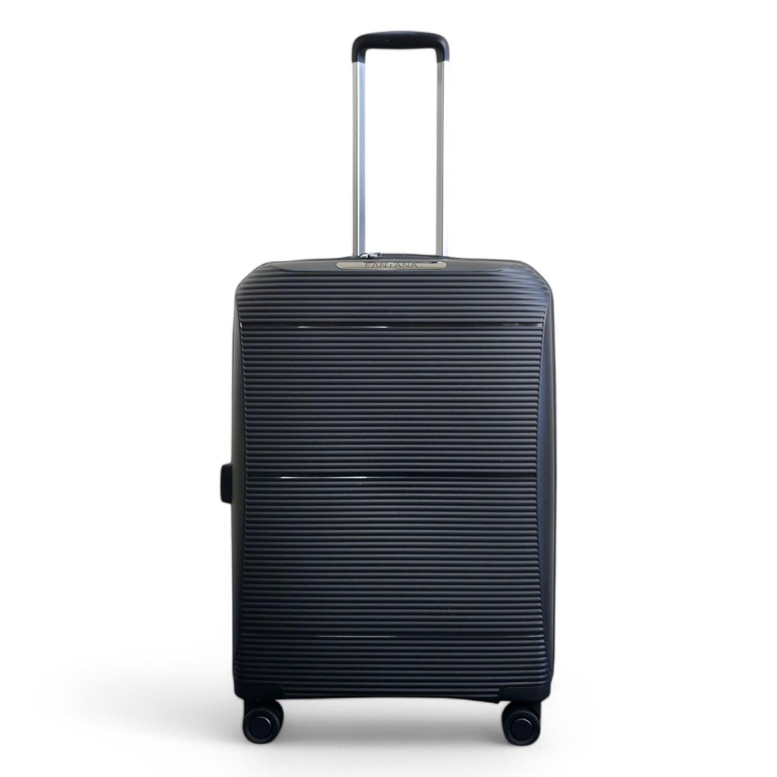 Abiko Medium Hard Shell Suitcase in Black