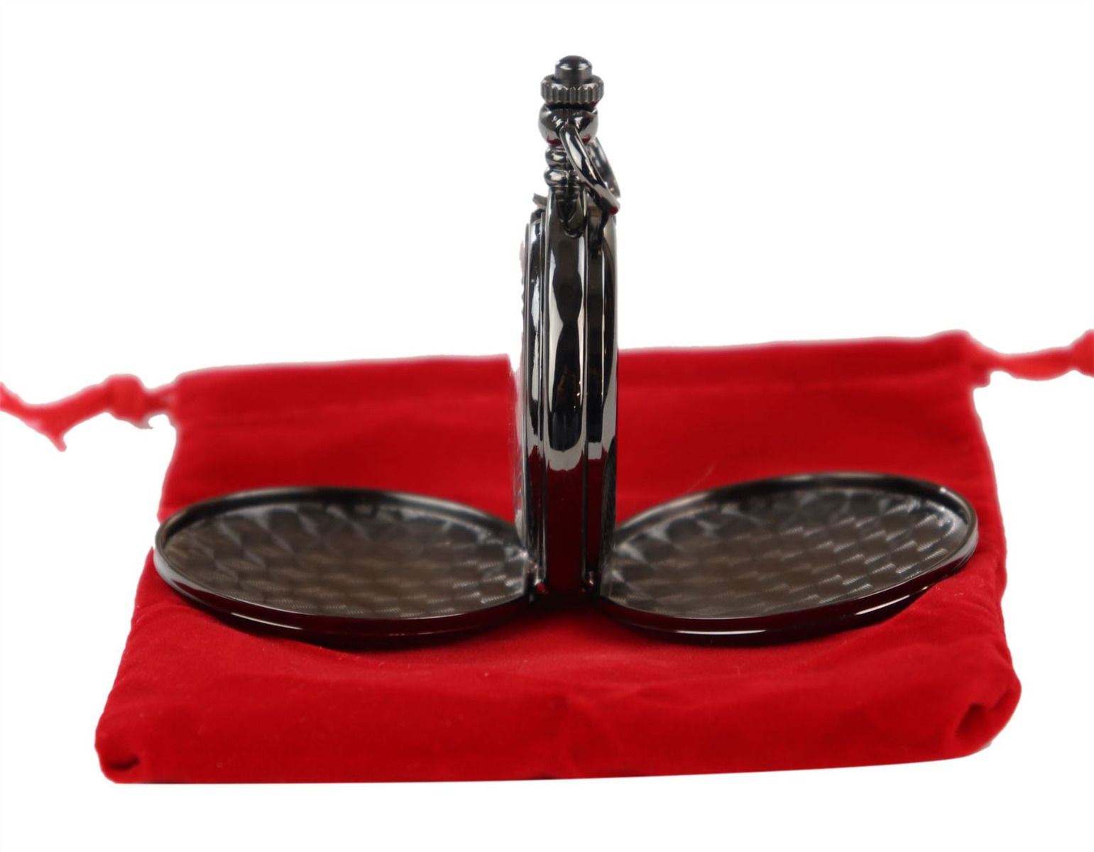 Classic Mechanical Pocket Watch Peaky Blinders Vintage Skeleton Automatic