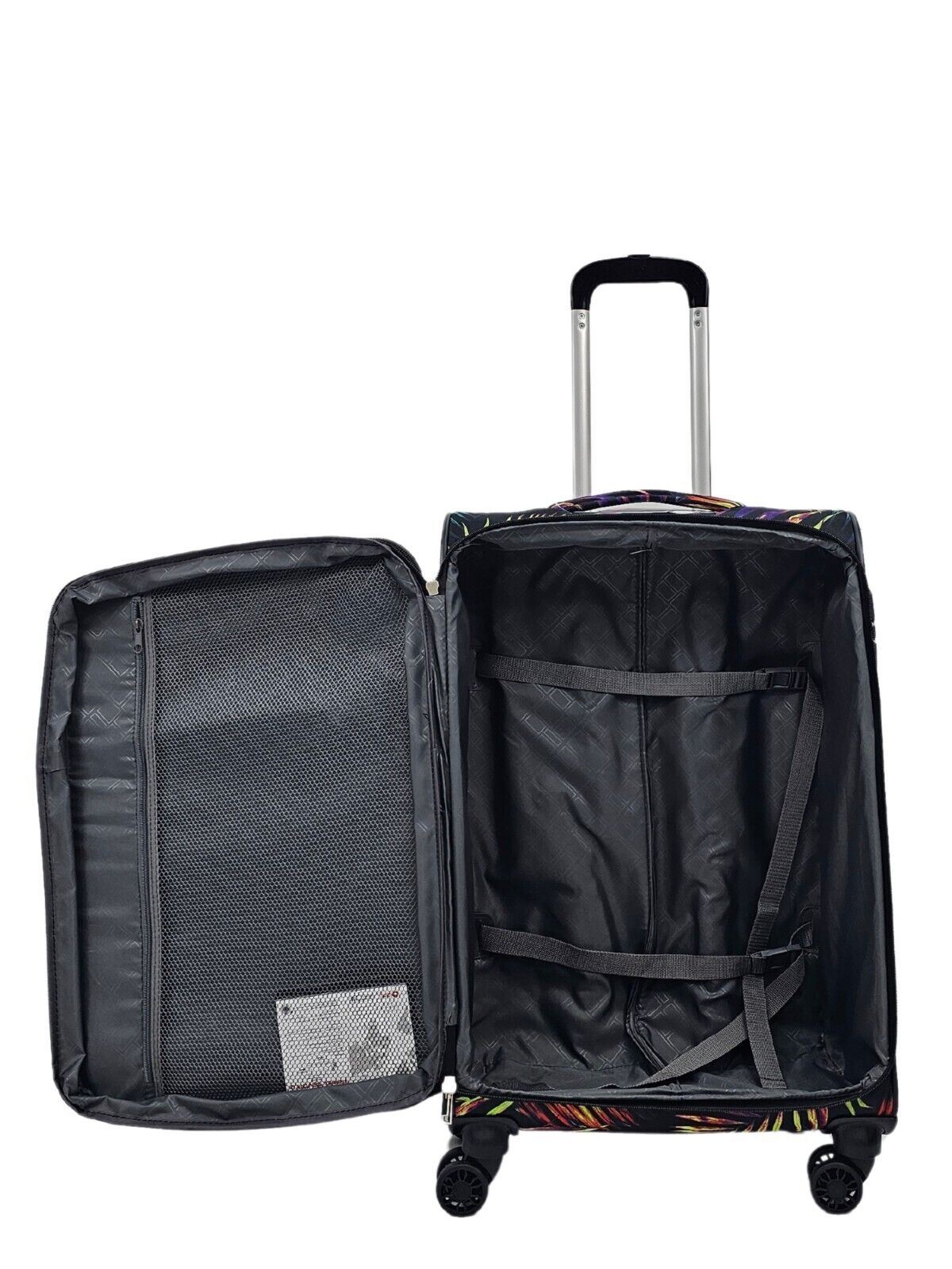 Lightweight Cabin 8 Wheel Luggage Travel Soft Bag