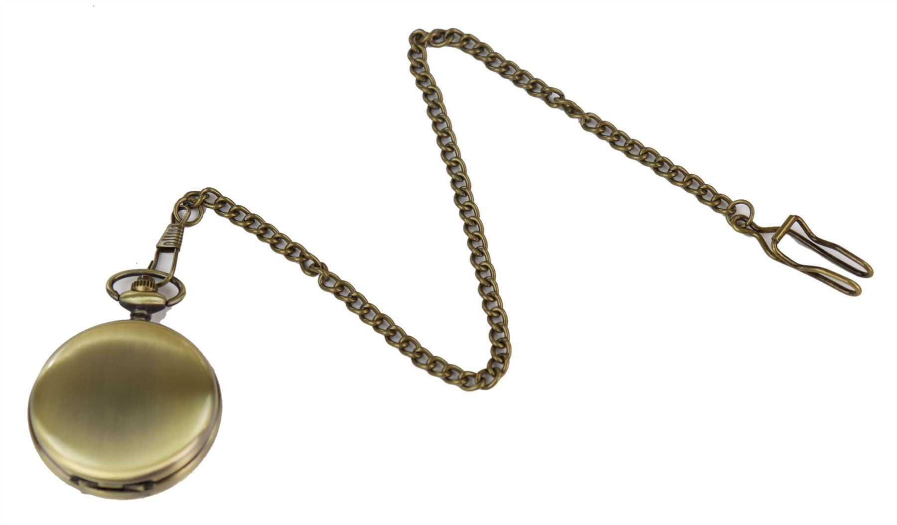 Classic Mechanical Pocket Watch Peaky Blinders Vintage Skeleton Automatic