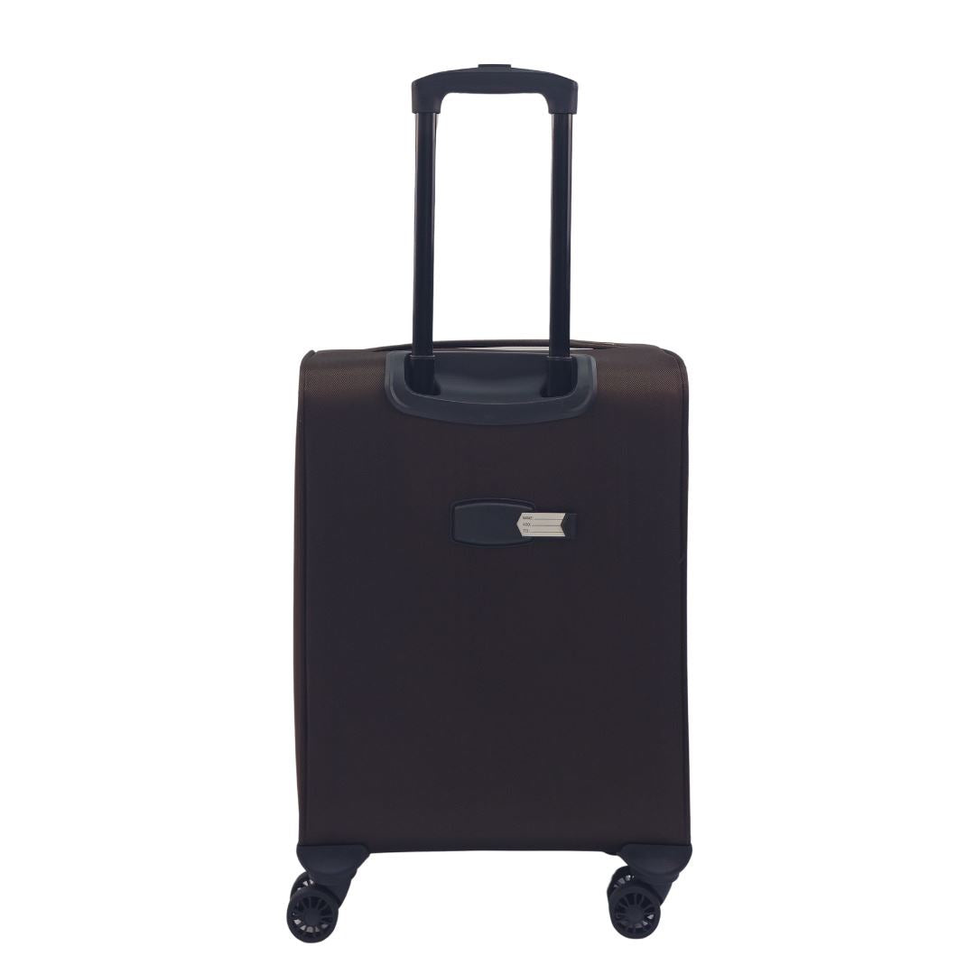 Soft Shell Cabin Suitcase 55 x 40 x 20 cm Lightweight Luggage Suitable for Easyjet, Ryanair