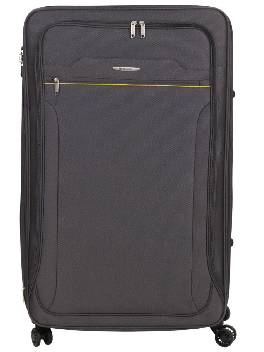 Calera Extra Large Soft Shell Suitcase in Grey