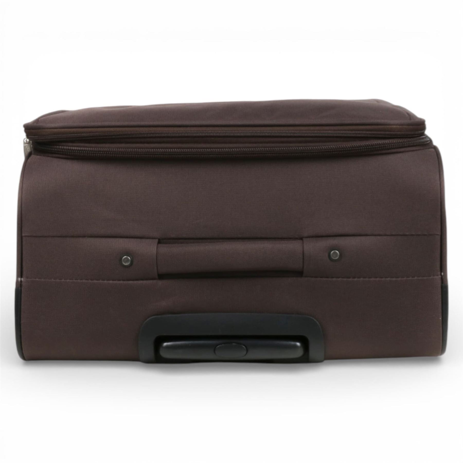 Carrollton Large Soft Shell Suitcase in Brown
