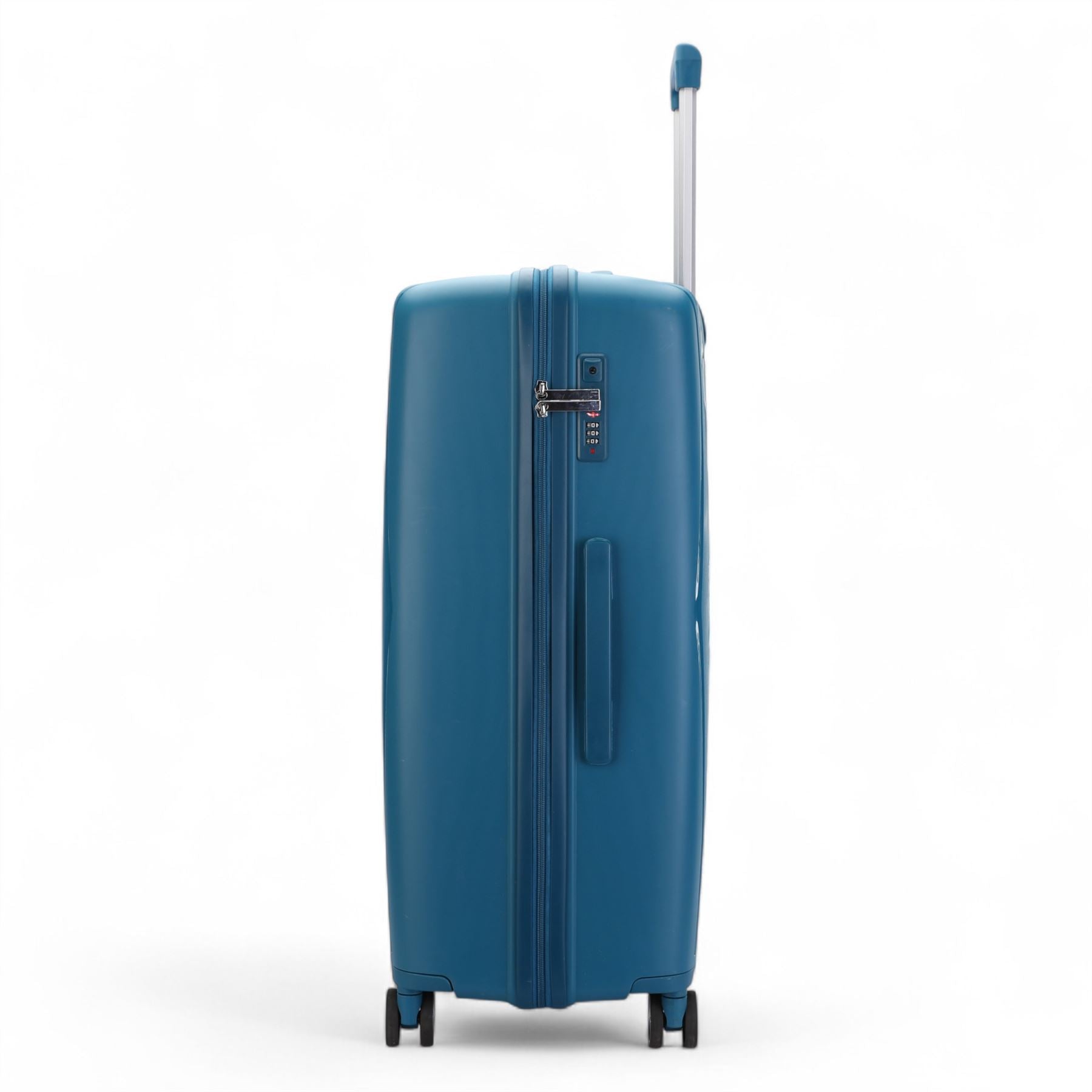 Burnaby Medium Hard Shell Suitcase in Teal Blue