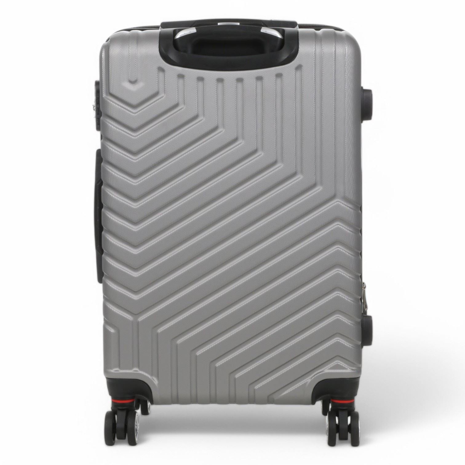 Bega Medium Hard Shell Suitcase in Silver