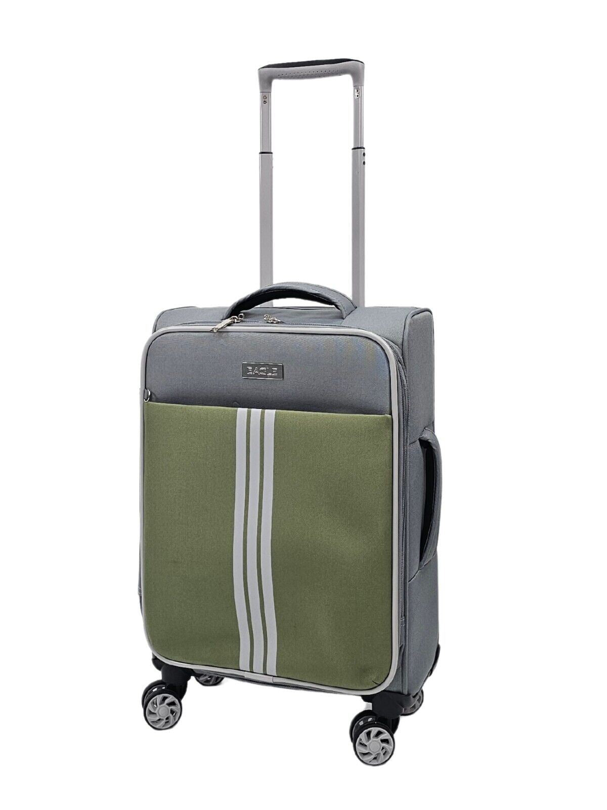 Lightweight Soft Suitcases 4 Wheel Luggage Travel Bag