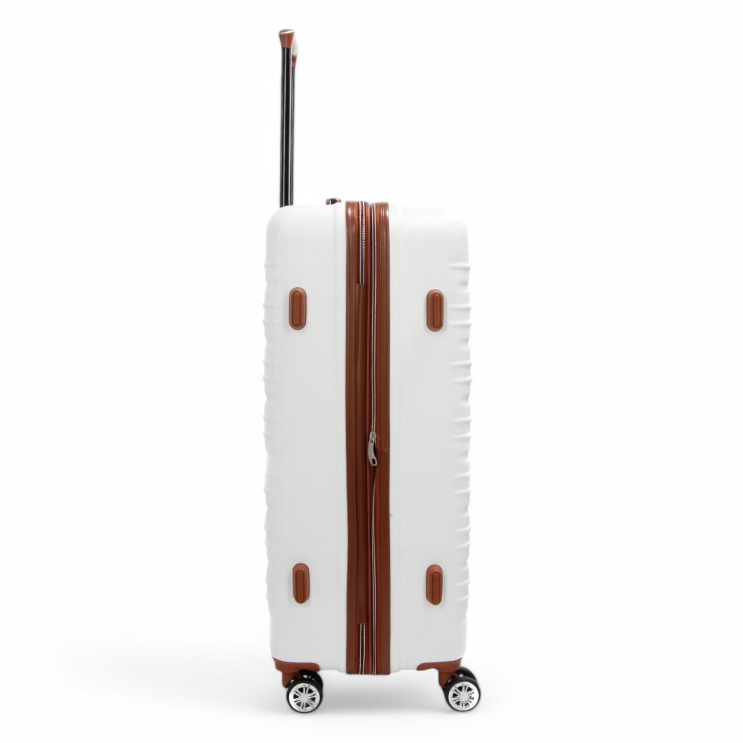 Armidale Large Hard Shell Suitcase in Cream