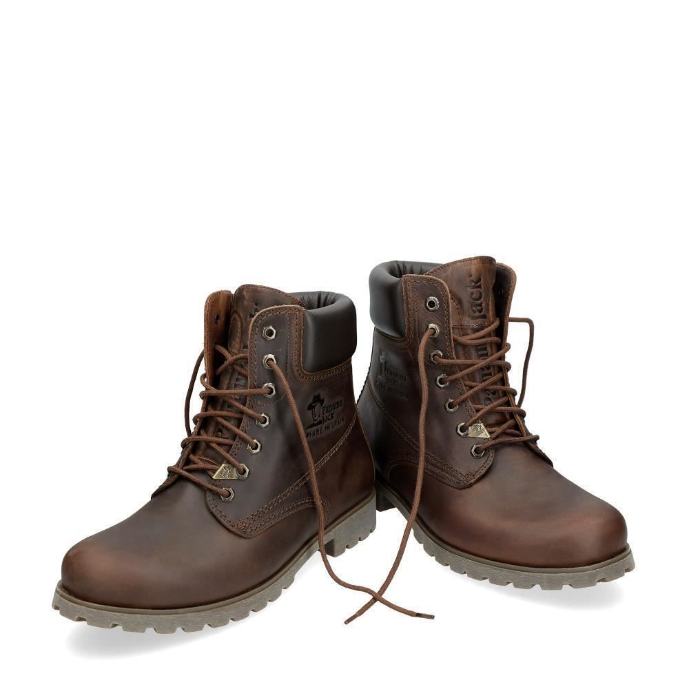 Panama Jack 03 C8 Mens Brown Boots Waterproof Leather Laces Hiking Ankle Chukka