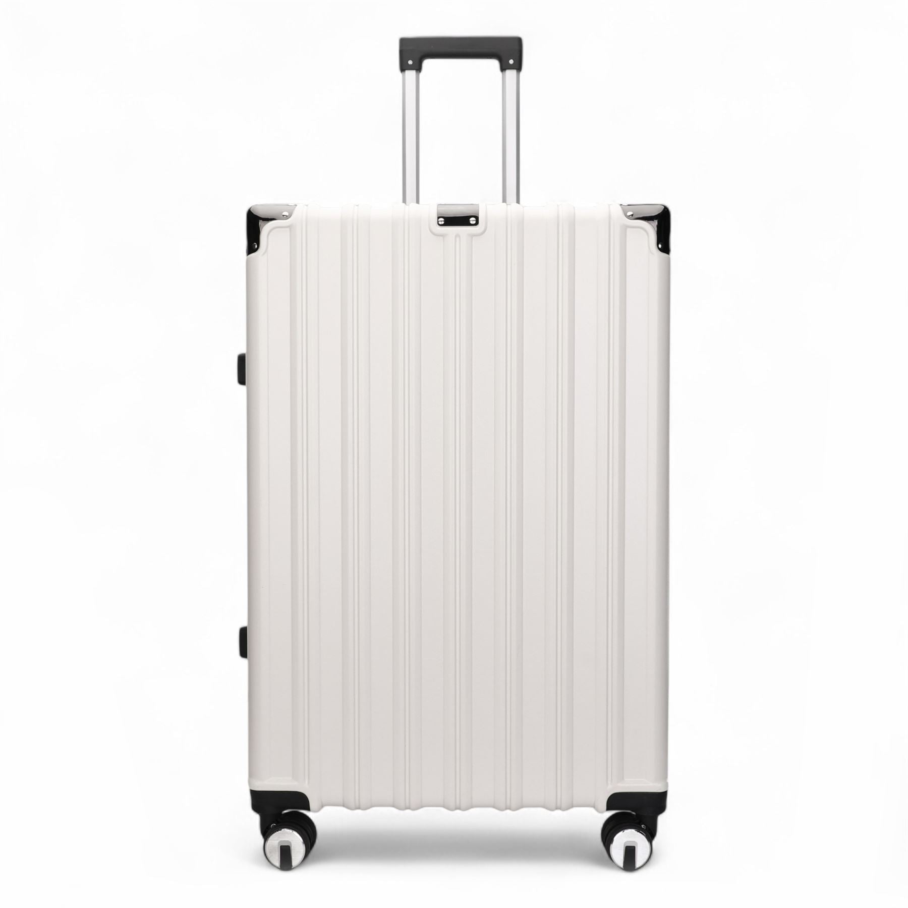 Airdrie Medium Hard Shell Suitcase in White