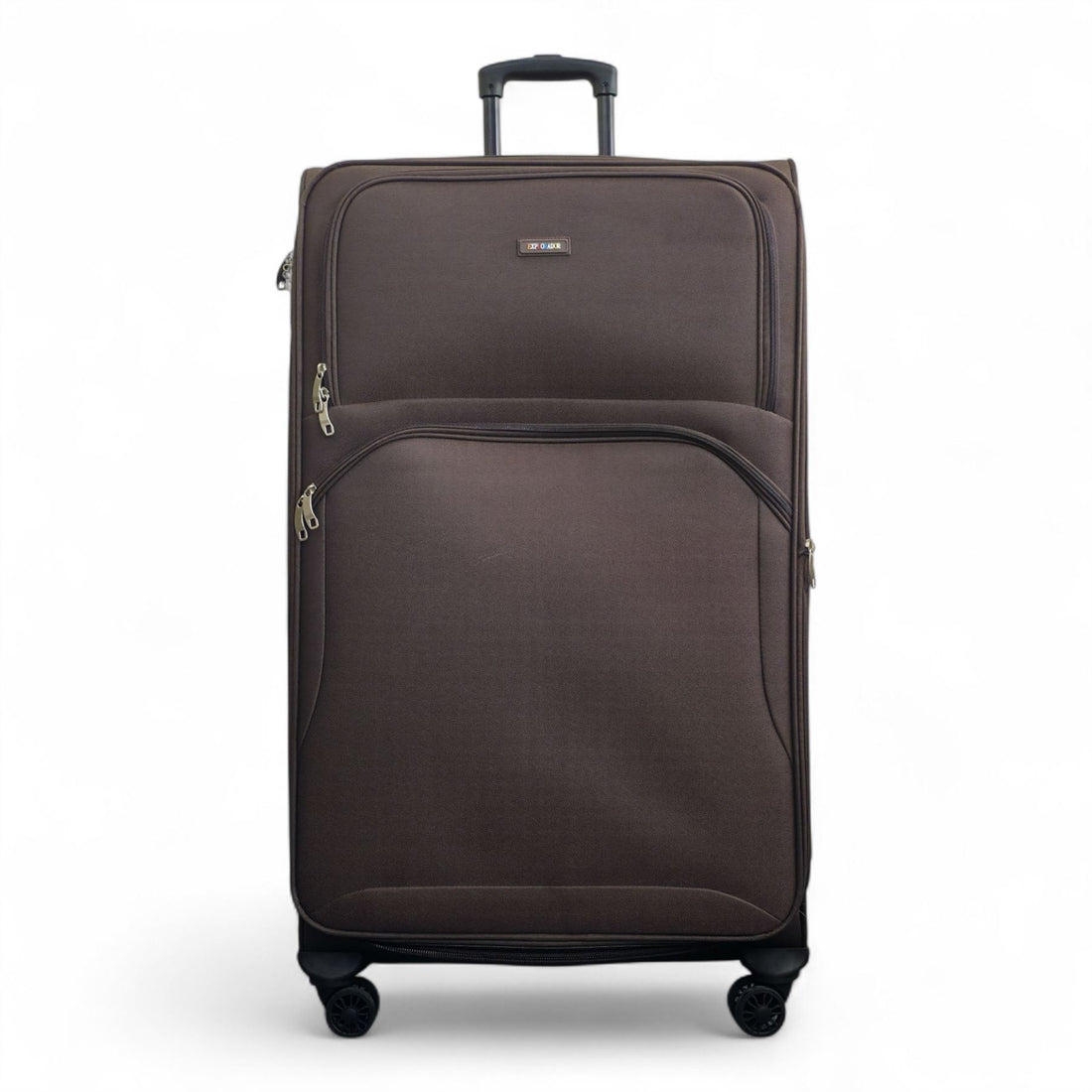 Gosford X-Large Soft Shell Suitcase in Brown