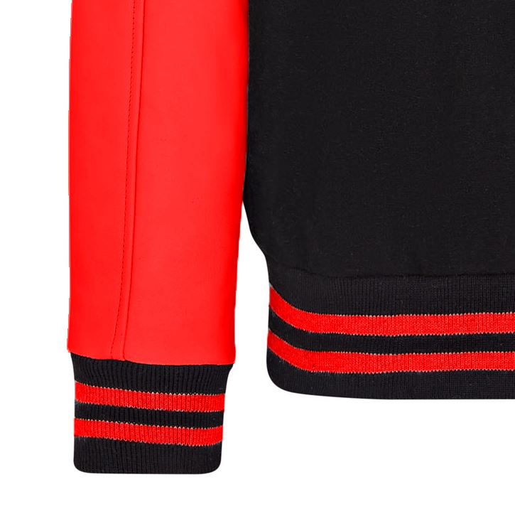 Letterman Baseball Wool Leather Varsity Bomber Jacket - Wallingford