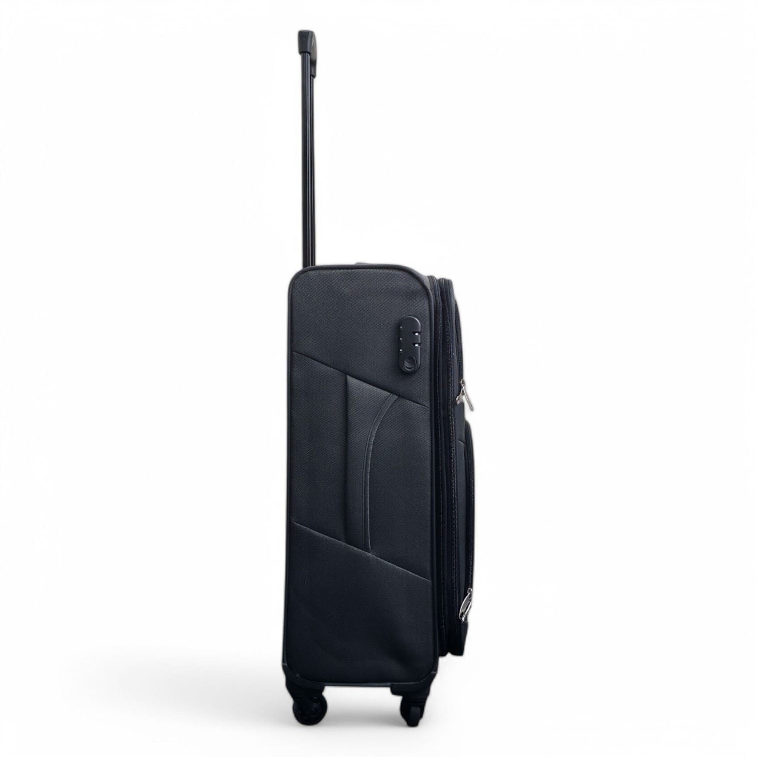 Tahara Medium Soft Shell Suitcase in Grey