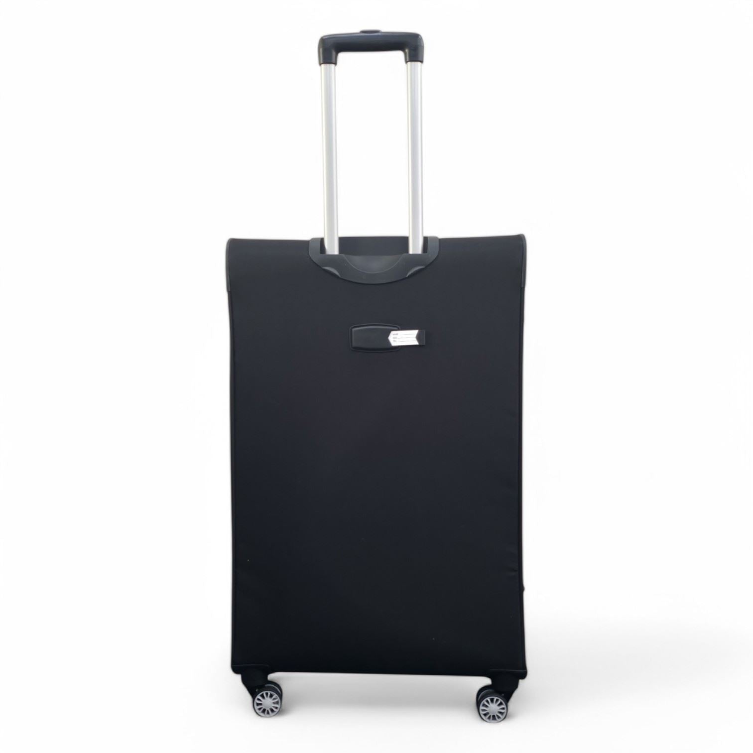Forbes Large Soft Shell Suitcase in Black