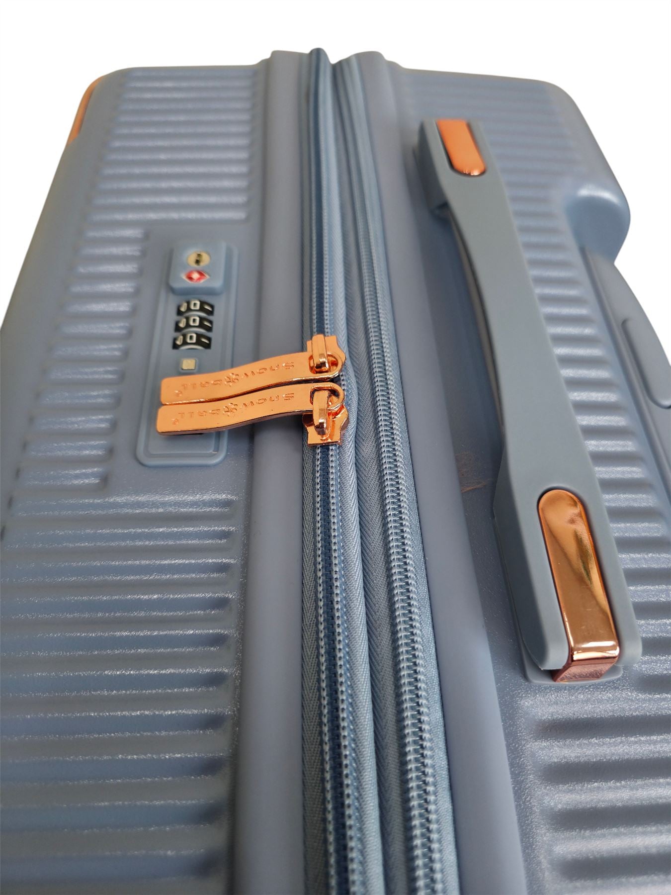 Cowra Cabin Hard Shell Suitcase in Blue