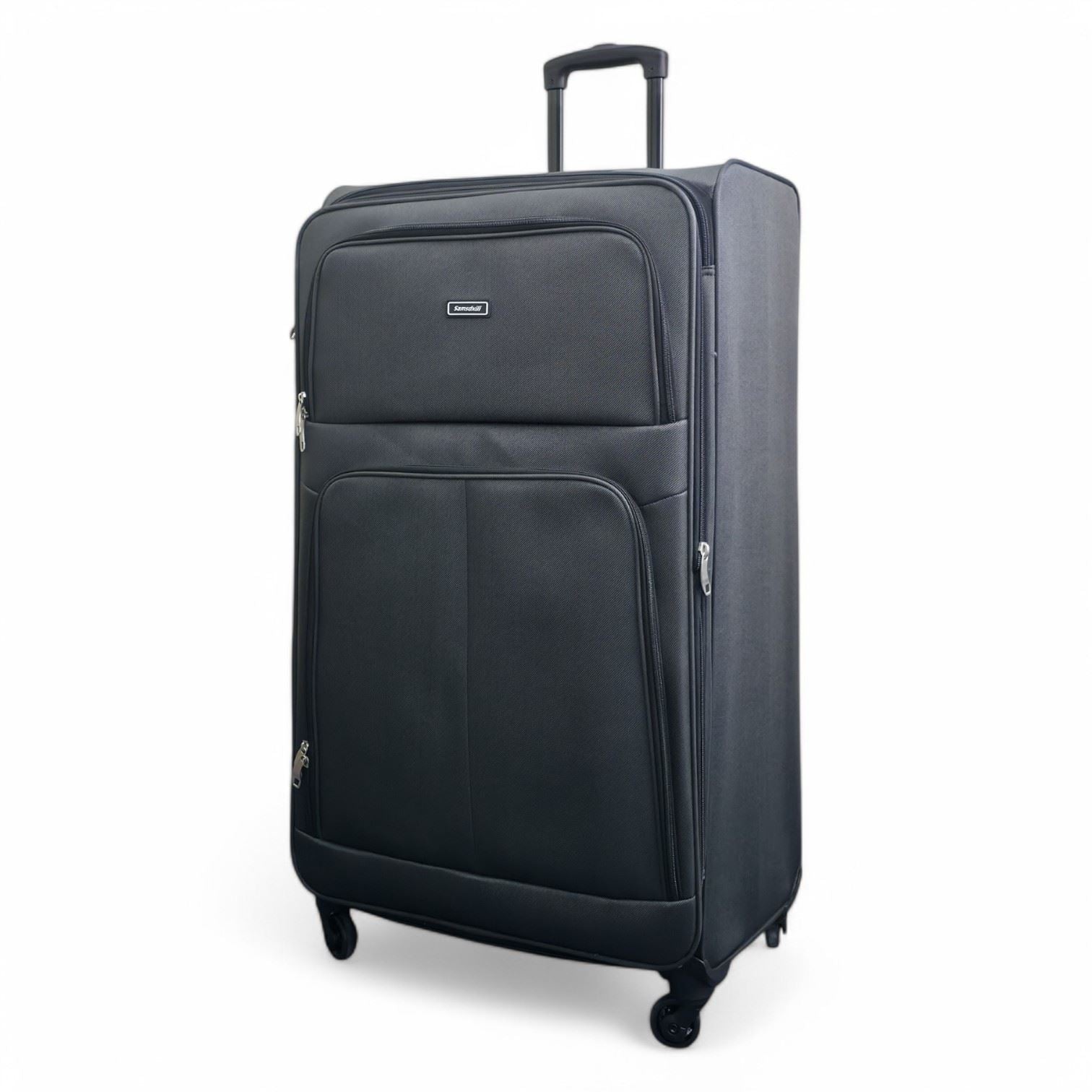 Tahara X-Large Soft Shell Suitcase in Grey