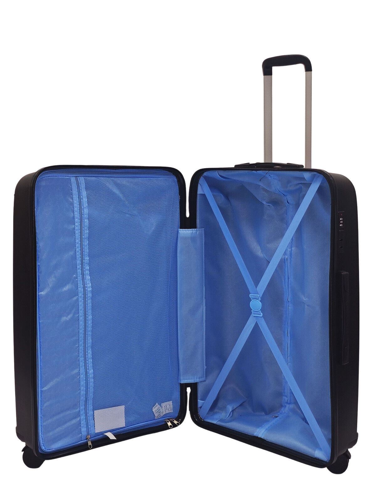 Abbeville Large Hard Shell Suitcase in Black