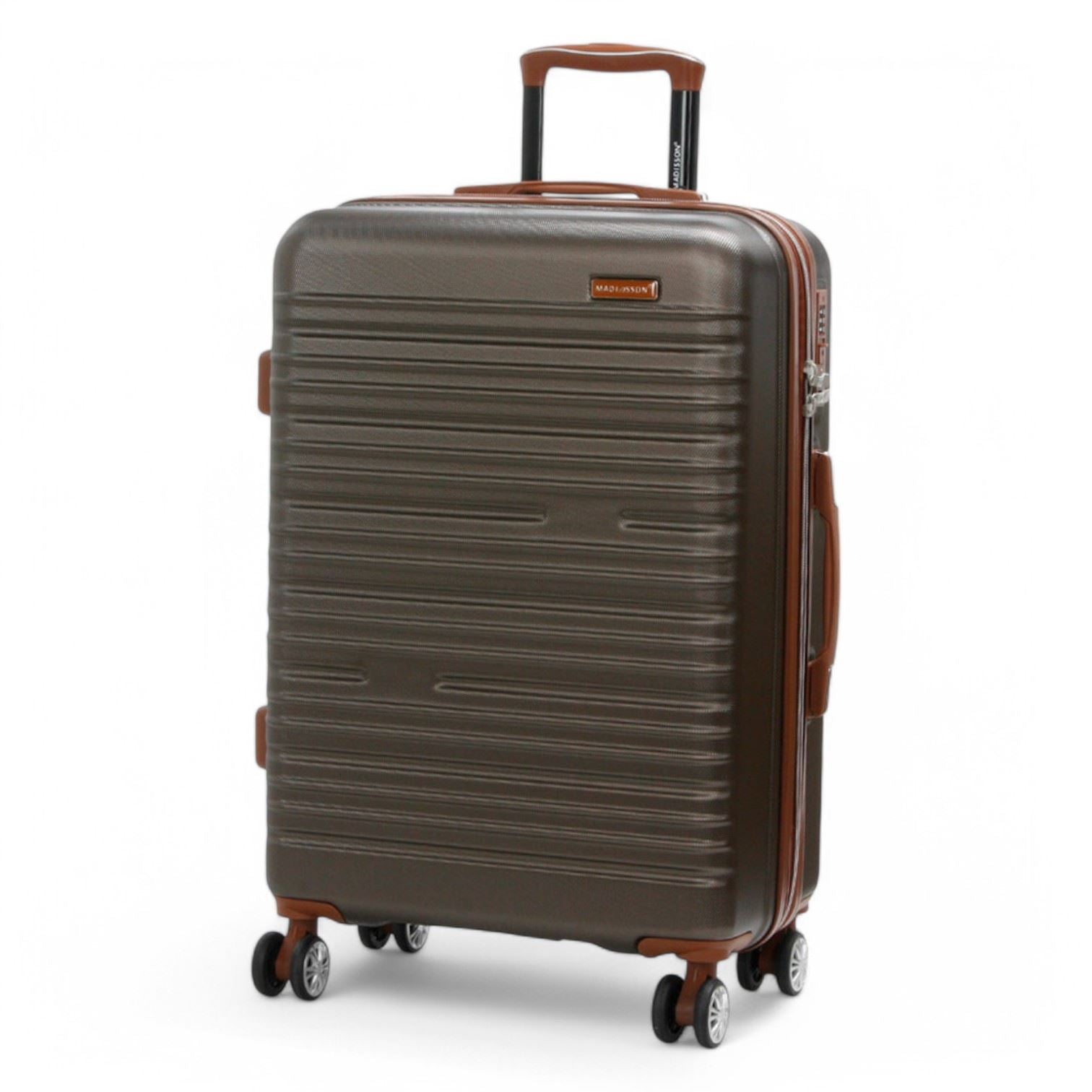 Armidale Medium Hard Shell Suitcase in Coffee
