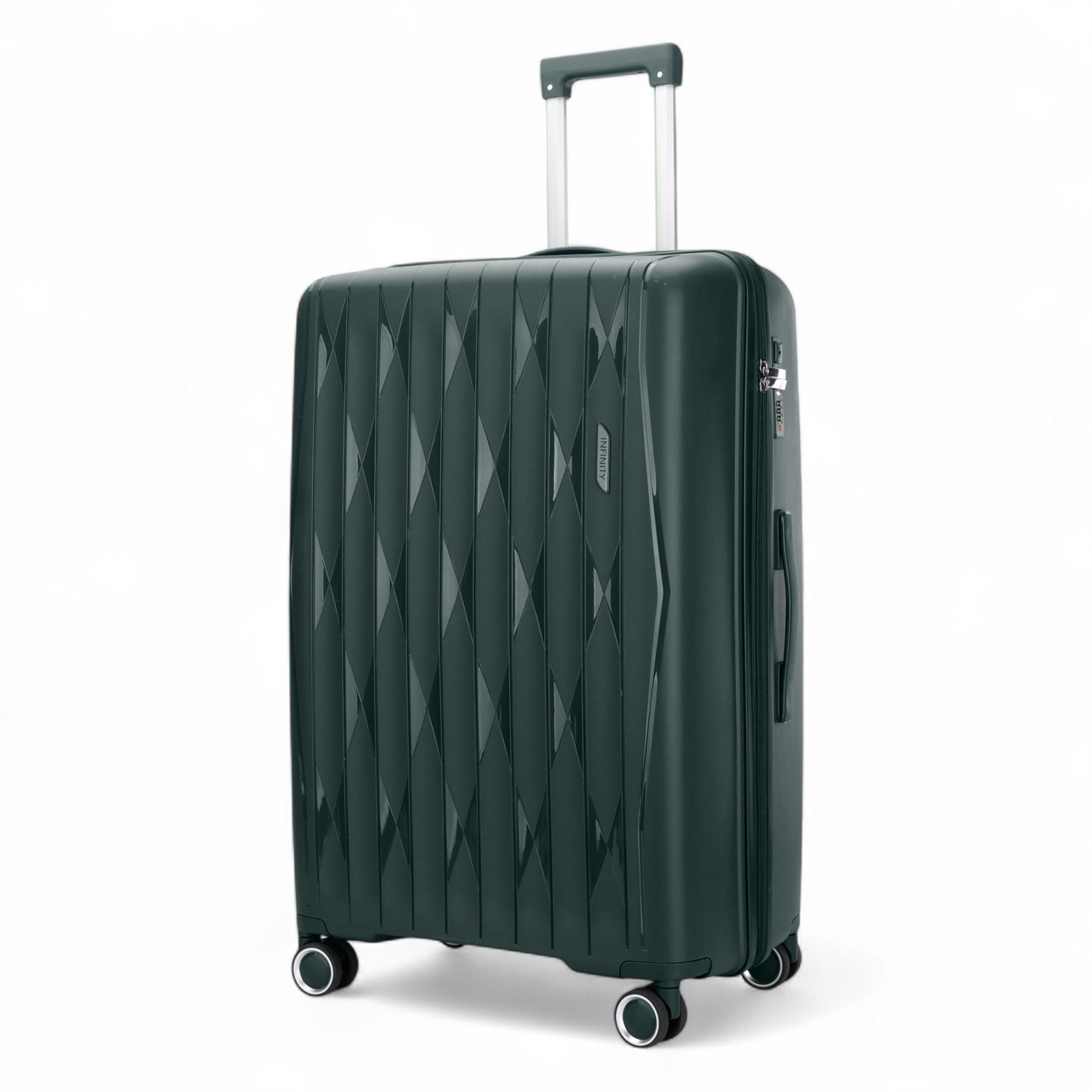 Burnaby Medium Hard Shell Suitcase in Green