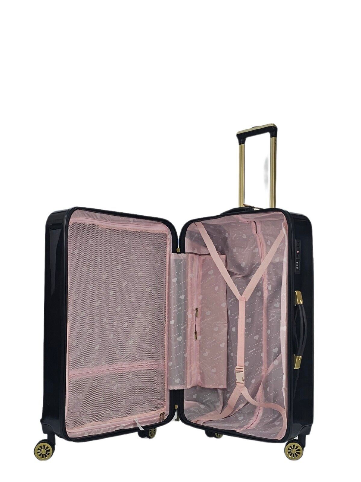 Hard Shell Flower Print Suitcase Luggage Set