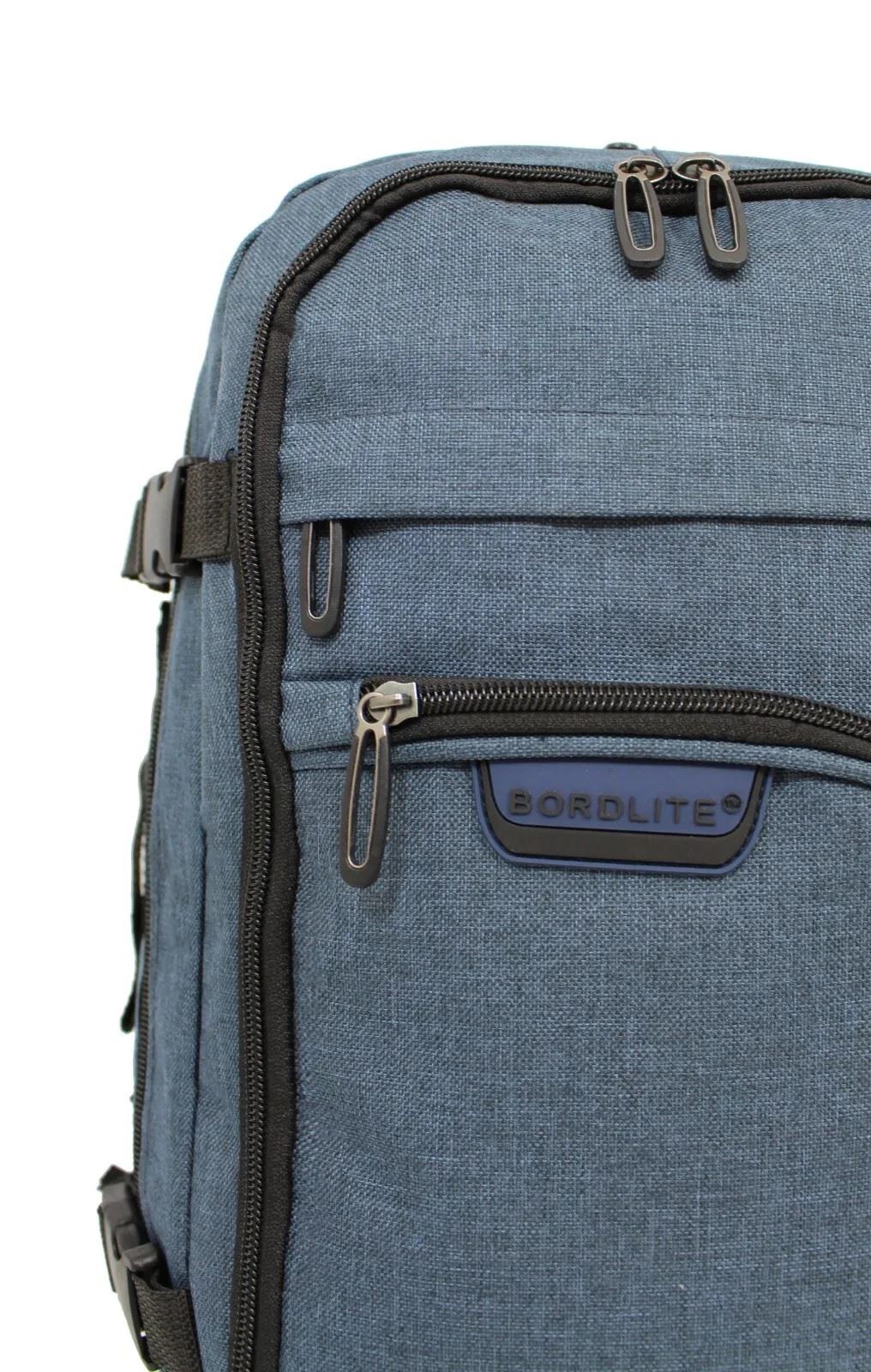 Rucksack Backpack 40x20 x25 cm Underseat Travel Cabin Bag for Easy Jet, Ryanair navy