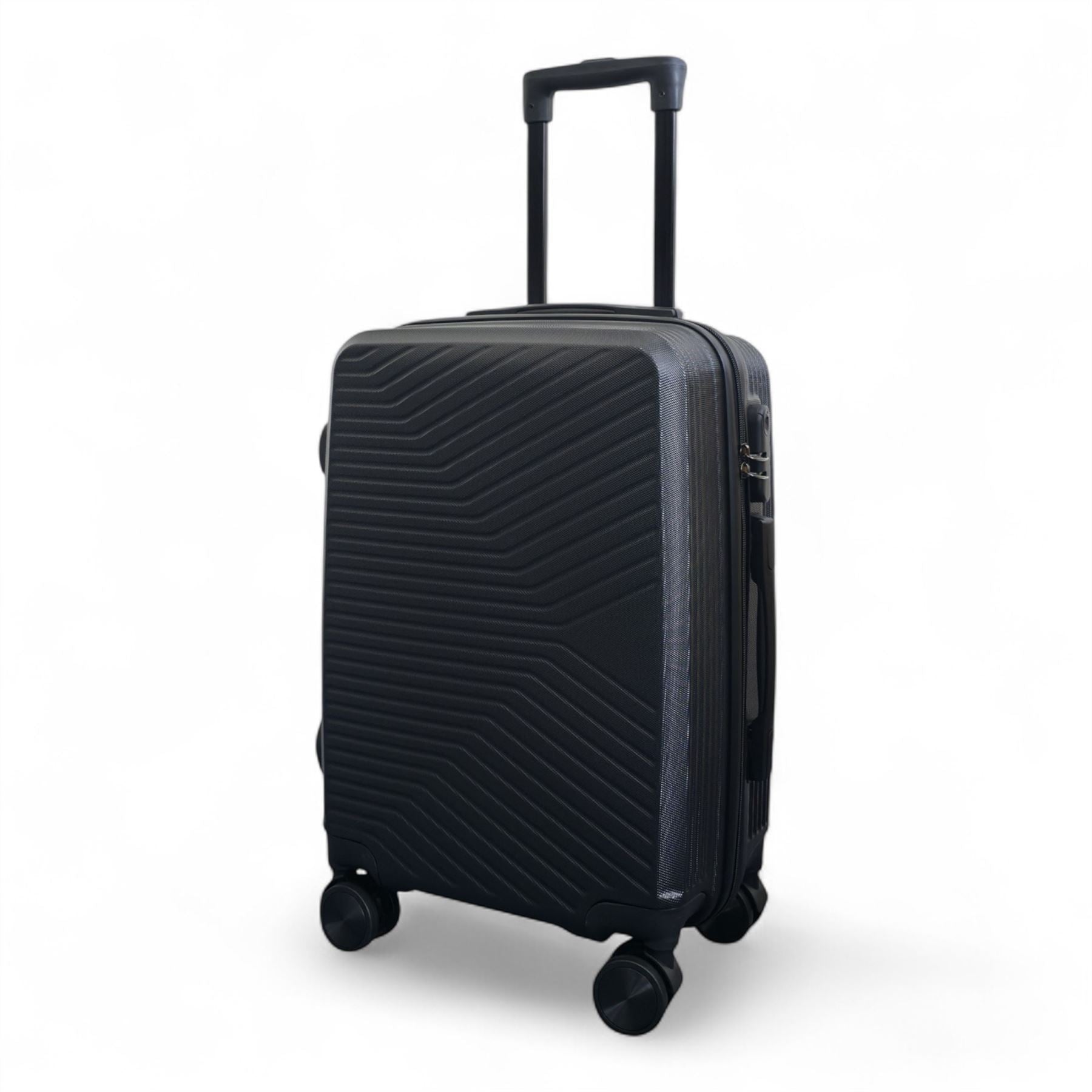 Junee Cabin Hard Shell Suitcase in Black