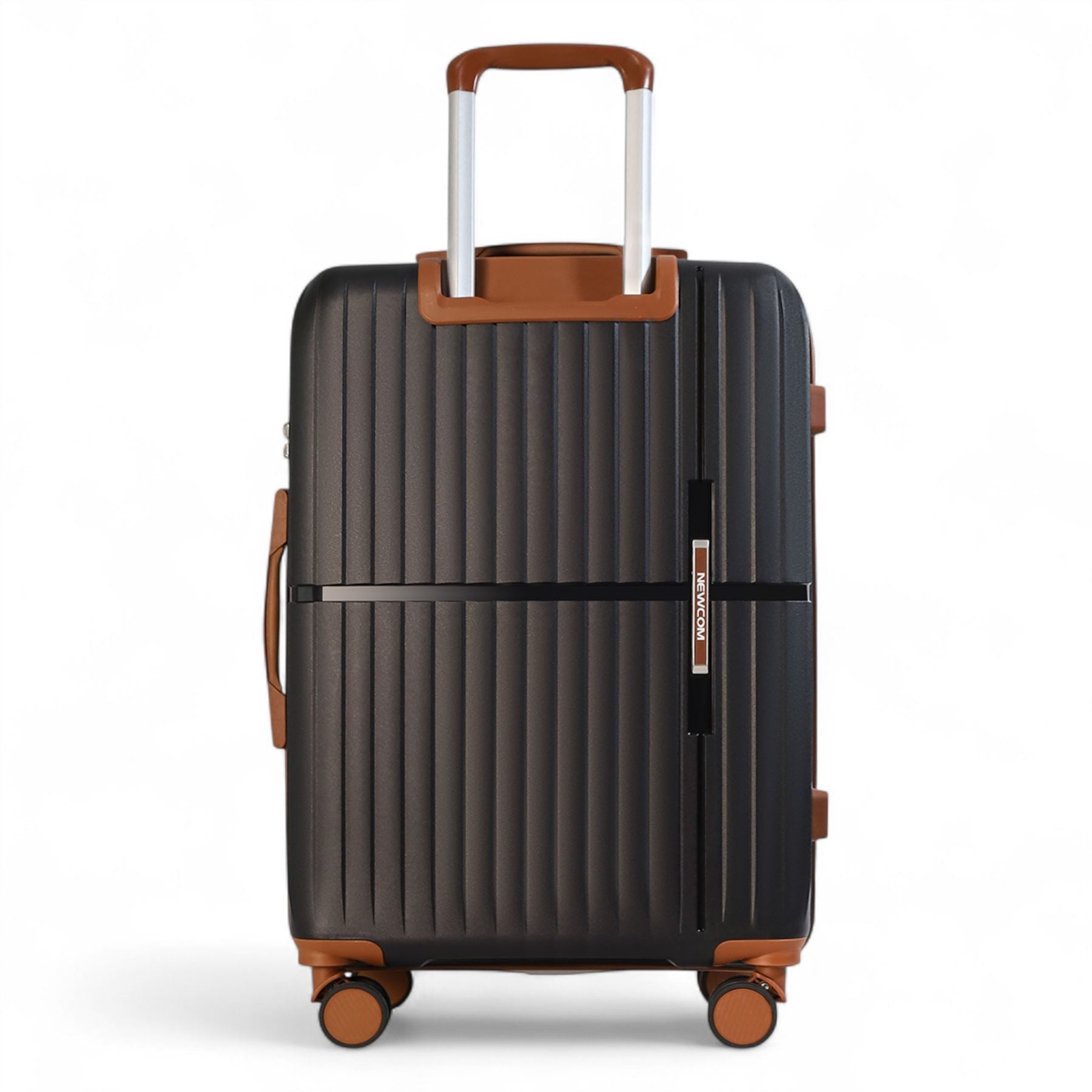 Corowa Medium Hard Shell Suitcase in Black