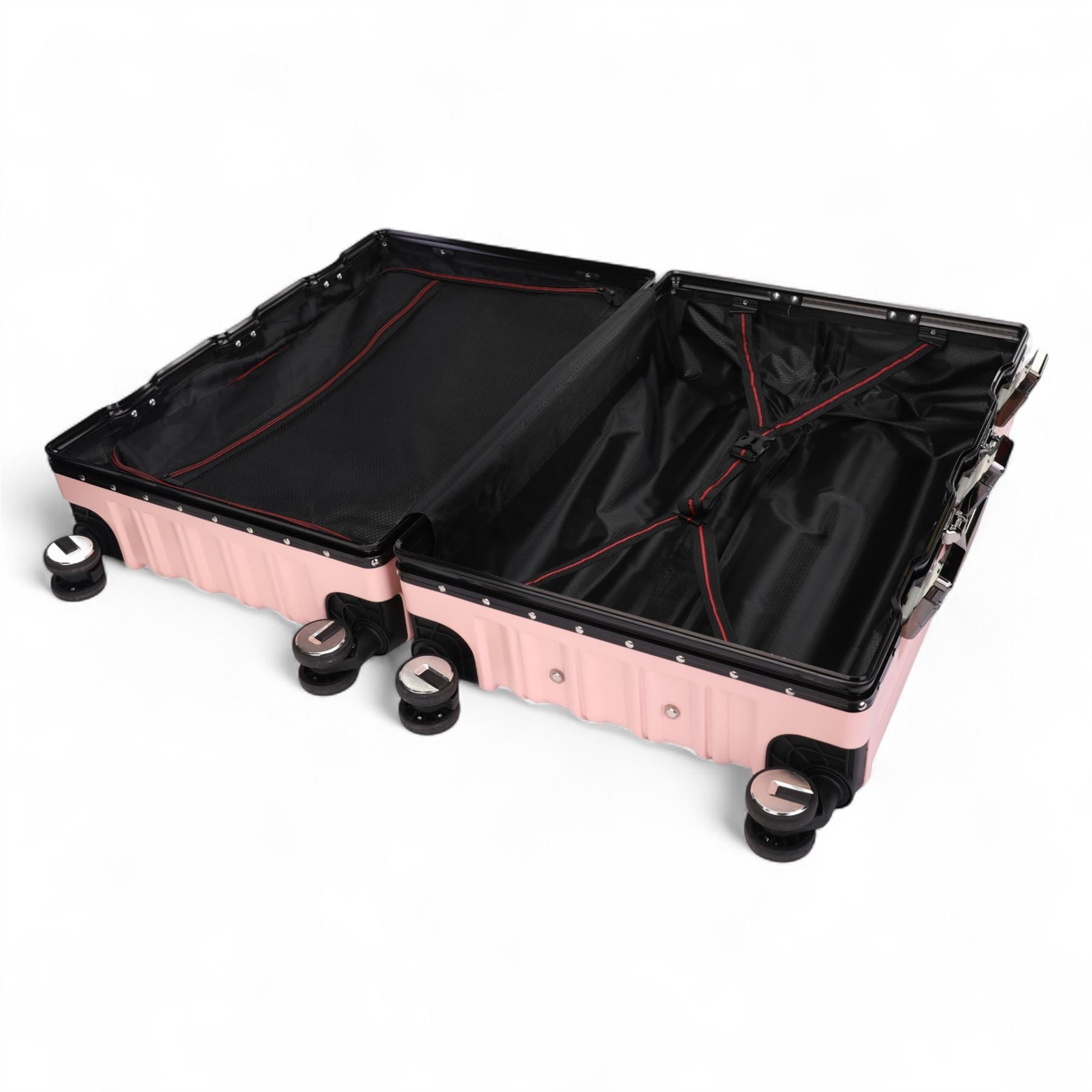 Airdrie Set of 3 Hard Shell Suitcase in Pink