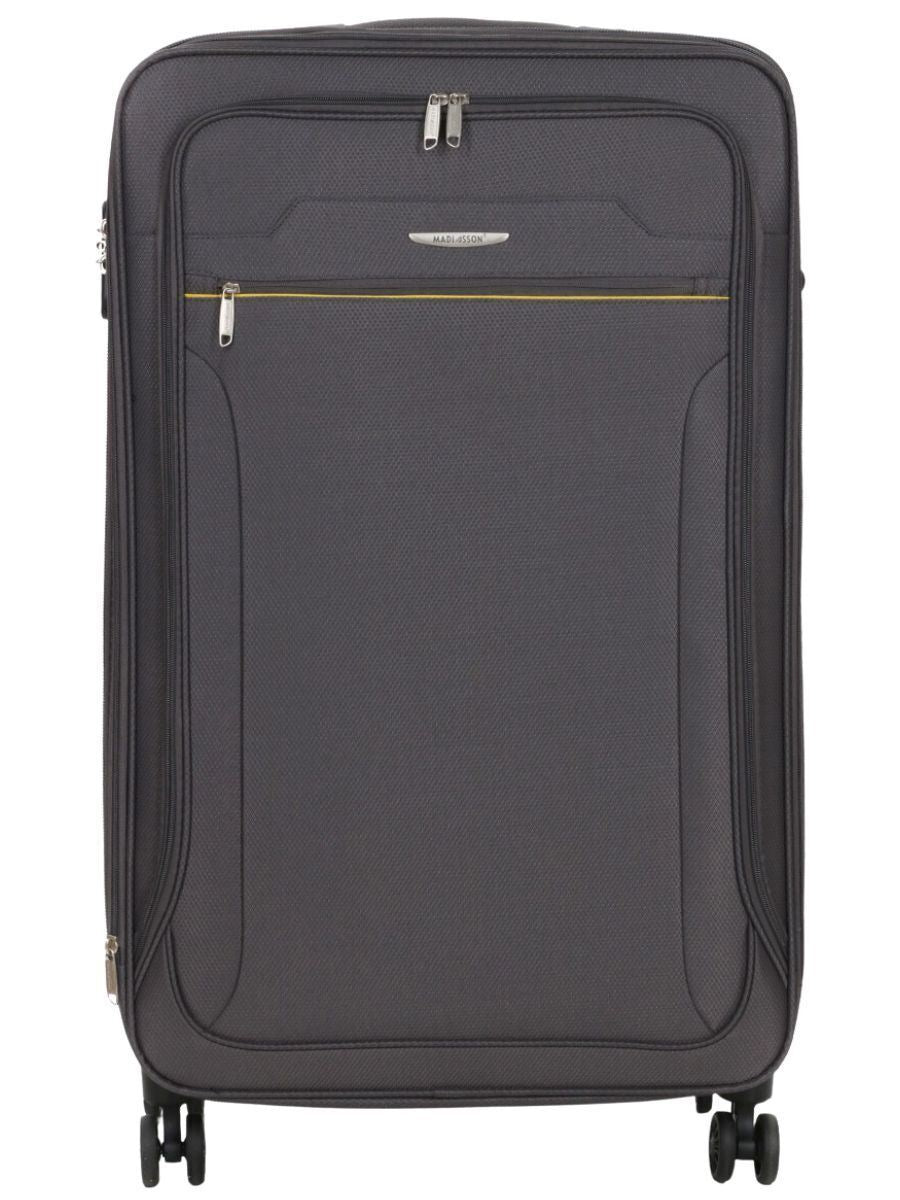 Calera Large Soft Shell Suitcase in Grey