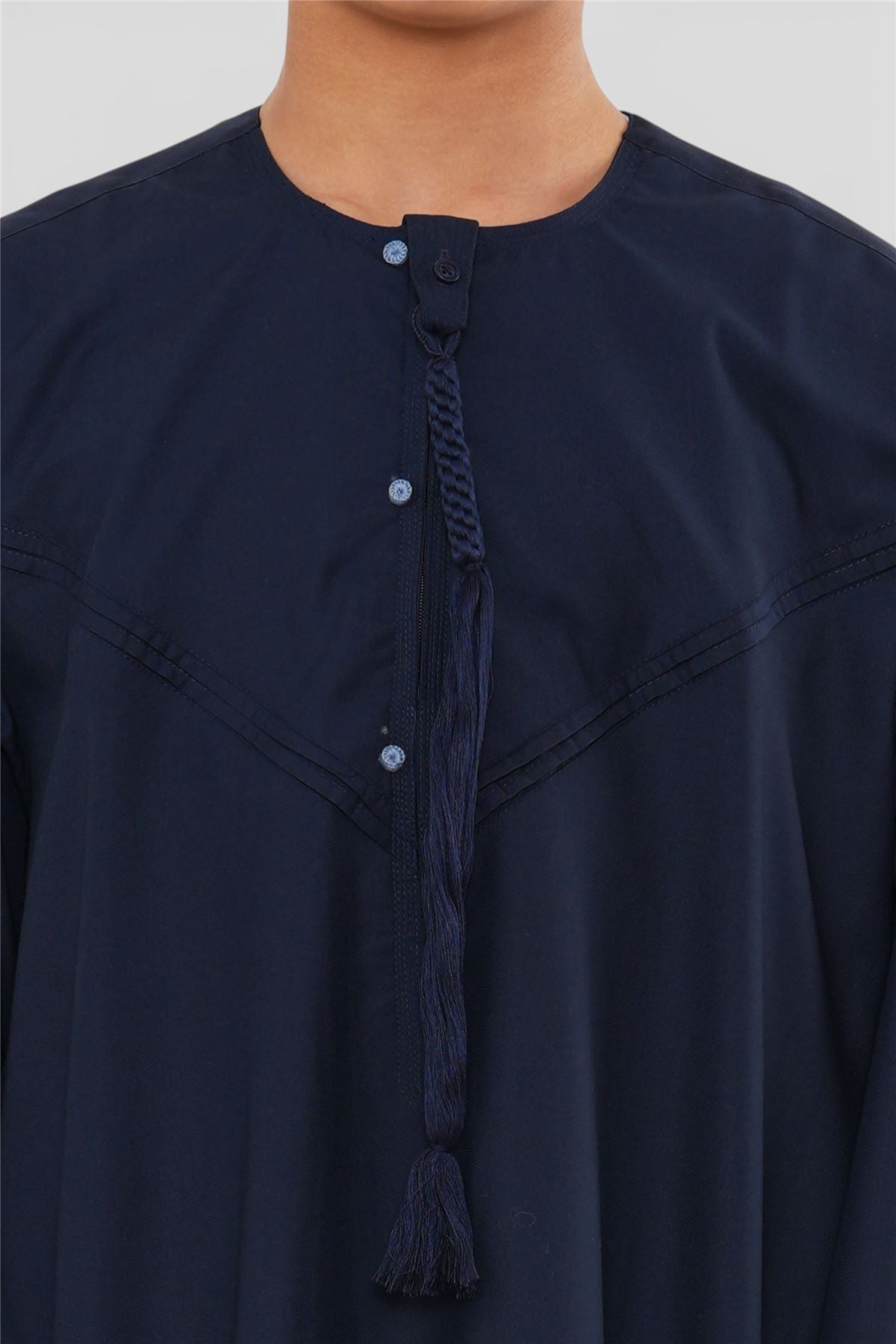 Kids Boys Eid Moroccan Jubba Robe Djellaba Ramadan Eid Thobe - K-HM11