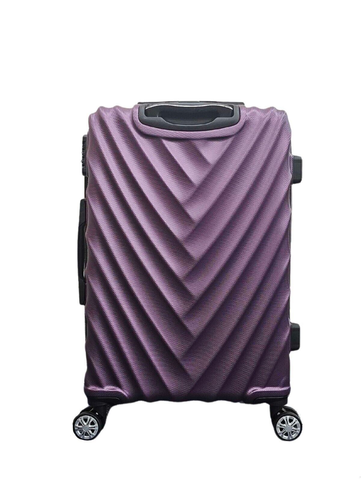 Chatom Large Hard Shell Suitcase in Purple